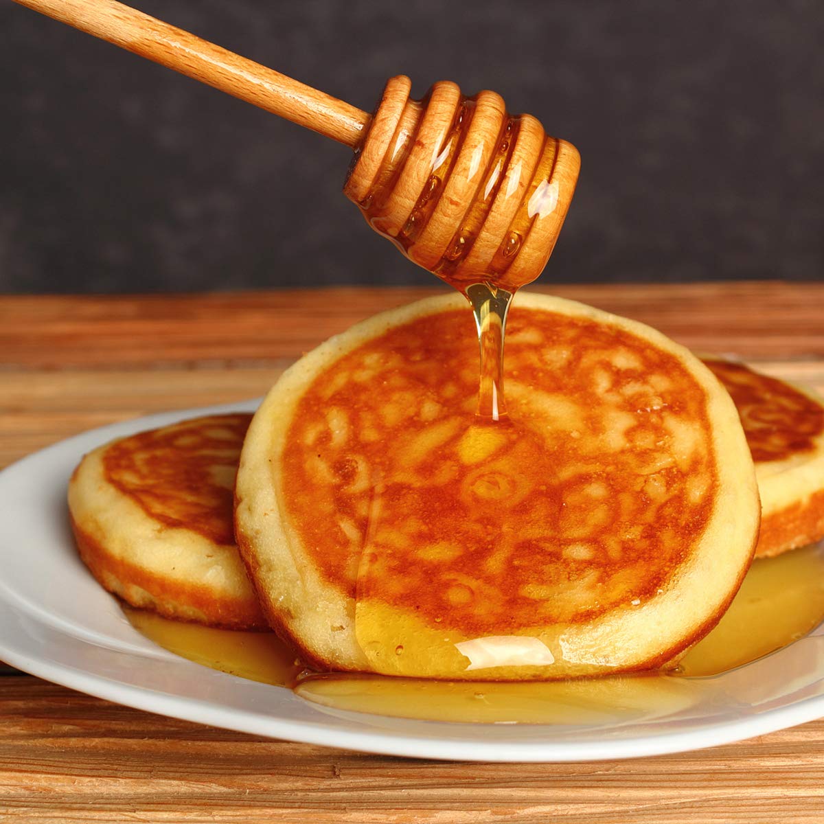 51 PCS Mini Wooden Honeycomb Sticks - 3 Inch Honey Dipper Stirrer for Honey Jar Dispense and Wedding Party Favors Gift