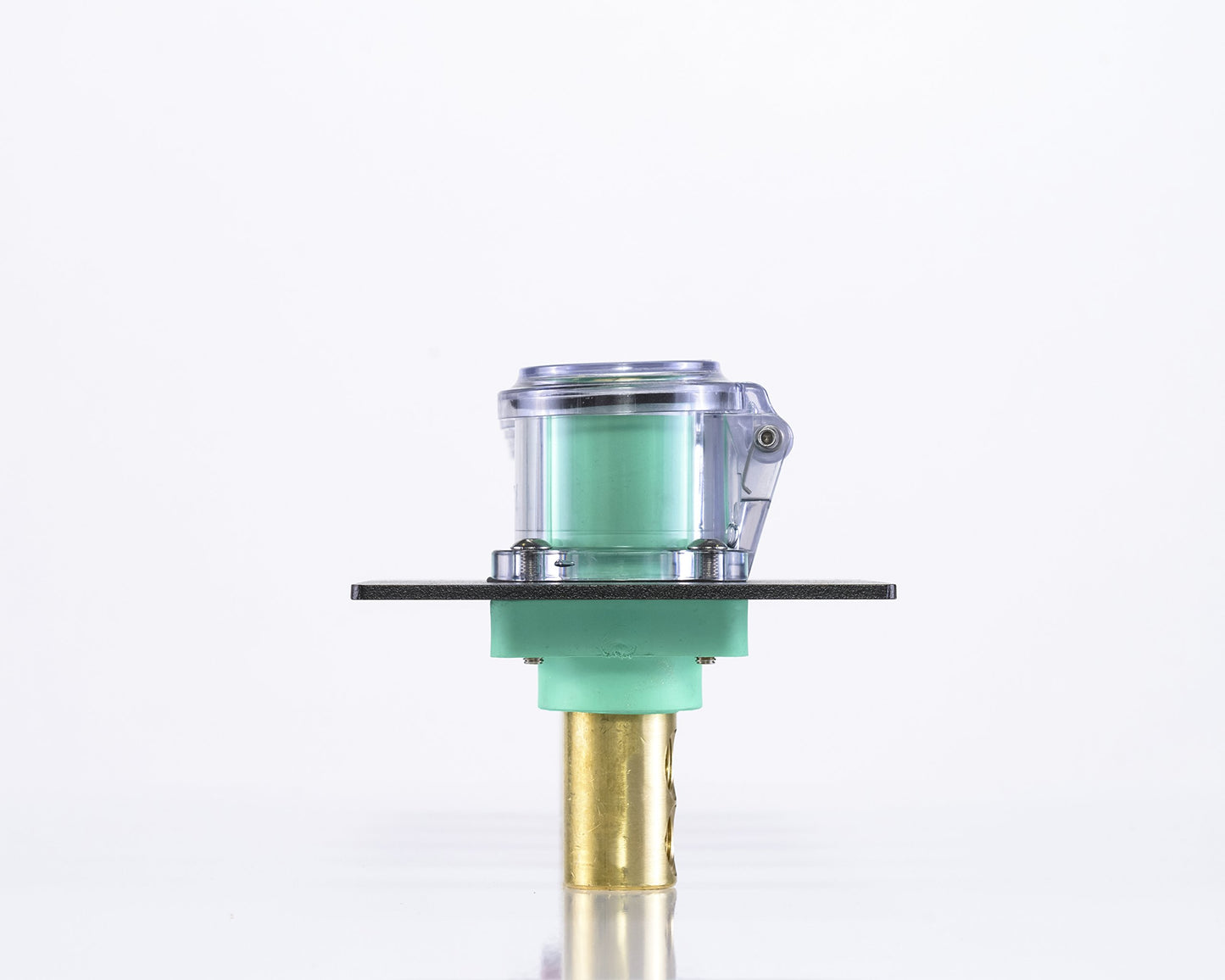 Power Assemblies 5 Position CAM Lock Panel, 400 Amp, 3 Phase 120/208V, Male, 90°, Double Set-Screw Connections with NEMA 3R Clear Snap-Back, Series 16 CAM Connectors, Power Distribution Panel