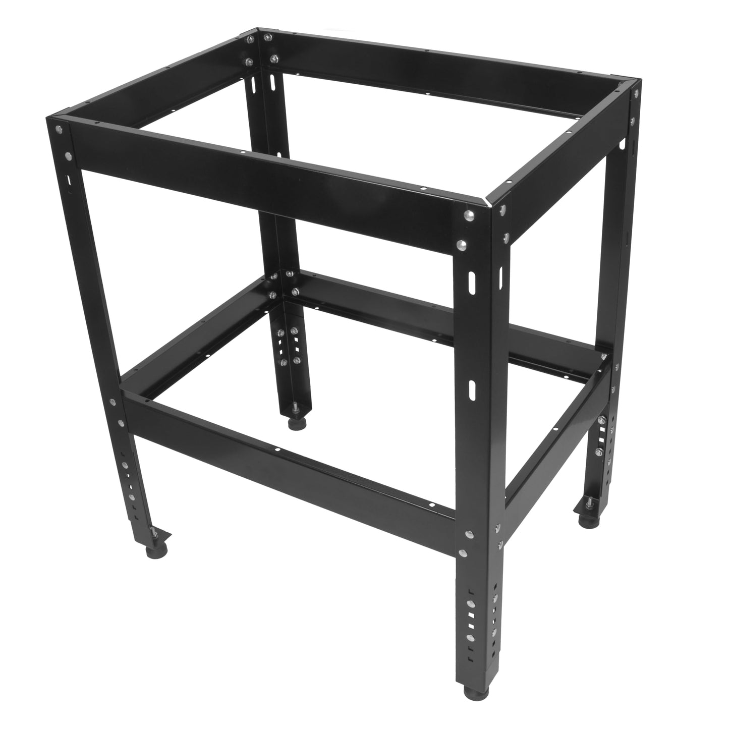 Multi-Purpose Workshop Router Table Stand, Machinery Shop Table Work Stand, 500 lb Heavy Duty Support for Band Saw, Drill Press, Belt Sander, Miter Saw, Bench Grinder, Planer, Adjustable Leveling Feet