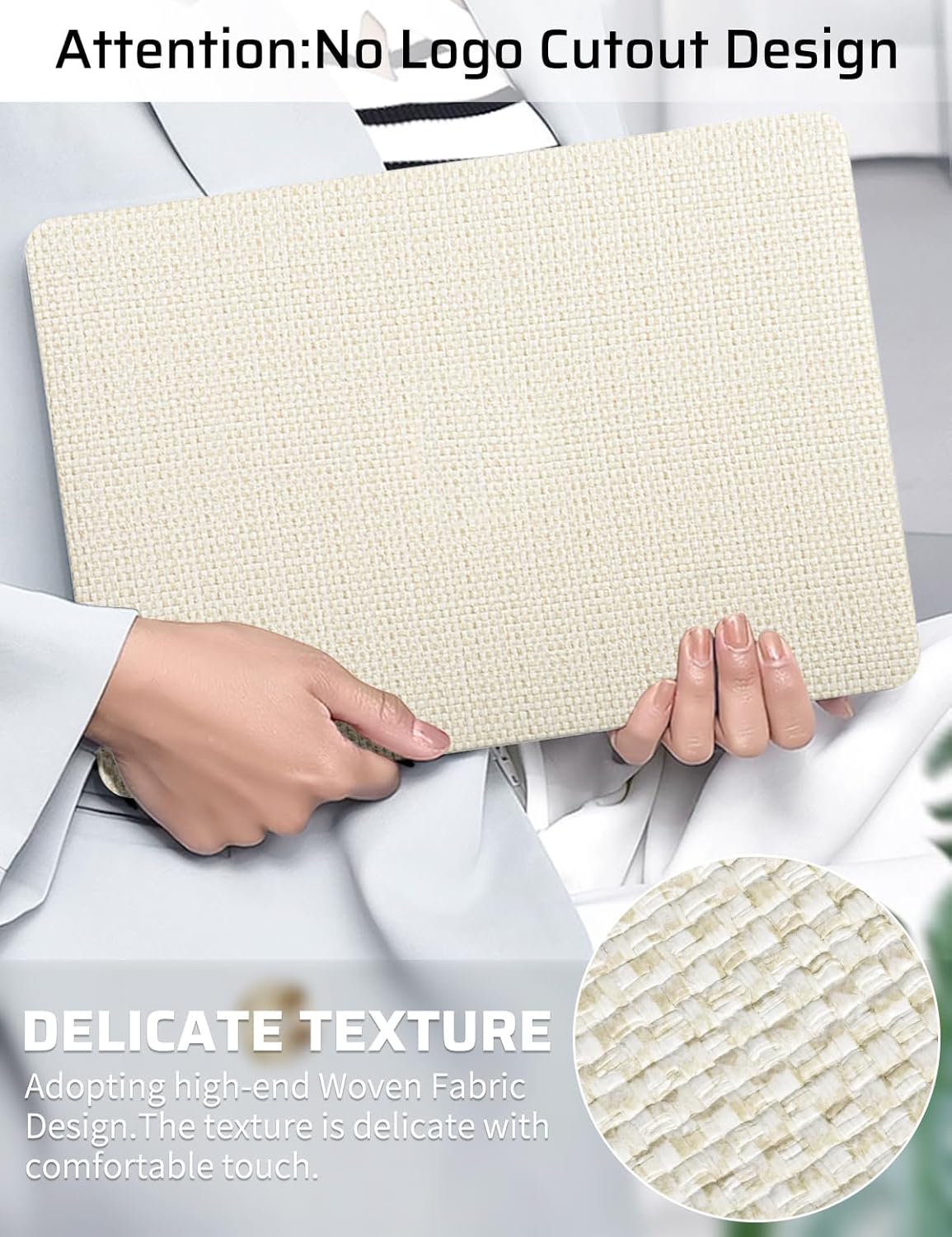 Seorsok 13.6 inch M5 M4 M3 M2 2026 2025-2022 A3449 A3240 A2681 A3113,Elegant Compatible with New MacBook Air Case