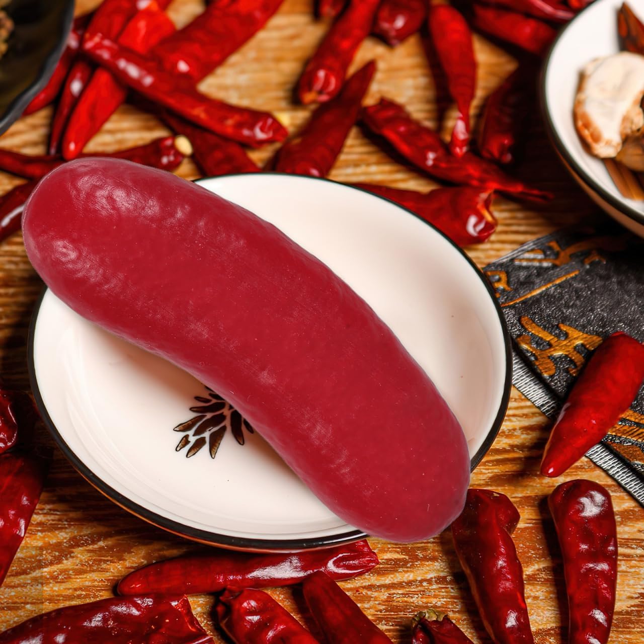 10Pcs CLISPEED Hot Dog Toy - Fake Sausage Props, Realistic Food Models for Photography, Party Table Decor, Kitchen Home