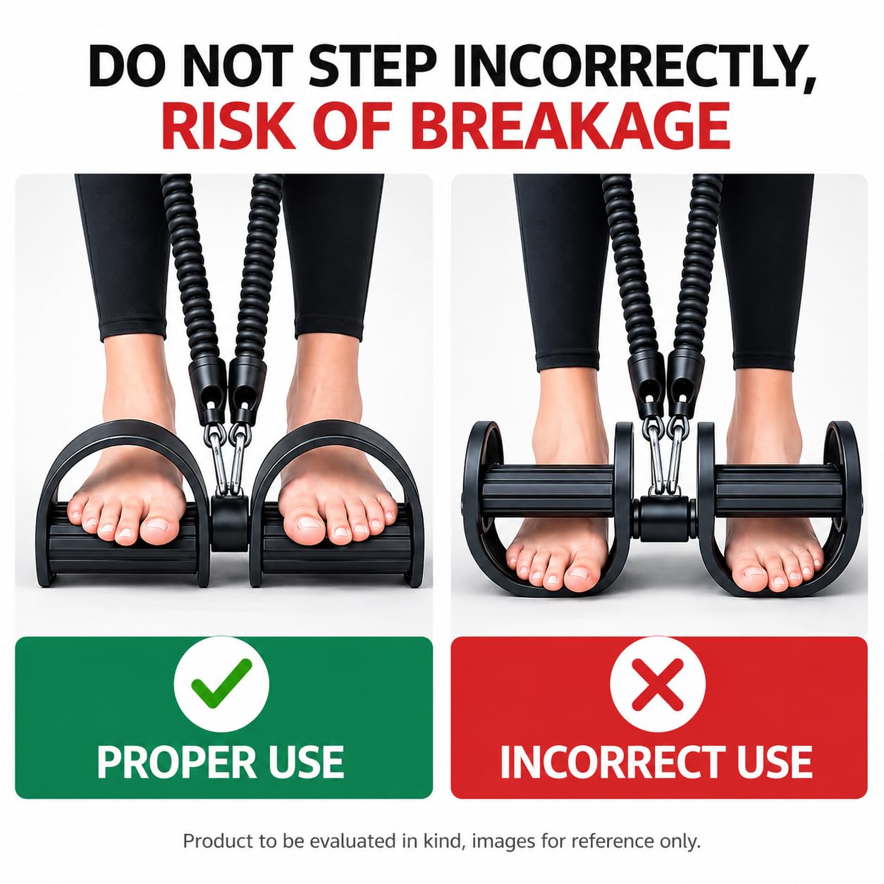 100LB Pedal Resistance Band with Handle, Portable Adjustable Tension Rope, Heavy Duty 4-Tube Full Body Exercise Equipment Set for Home Workout