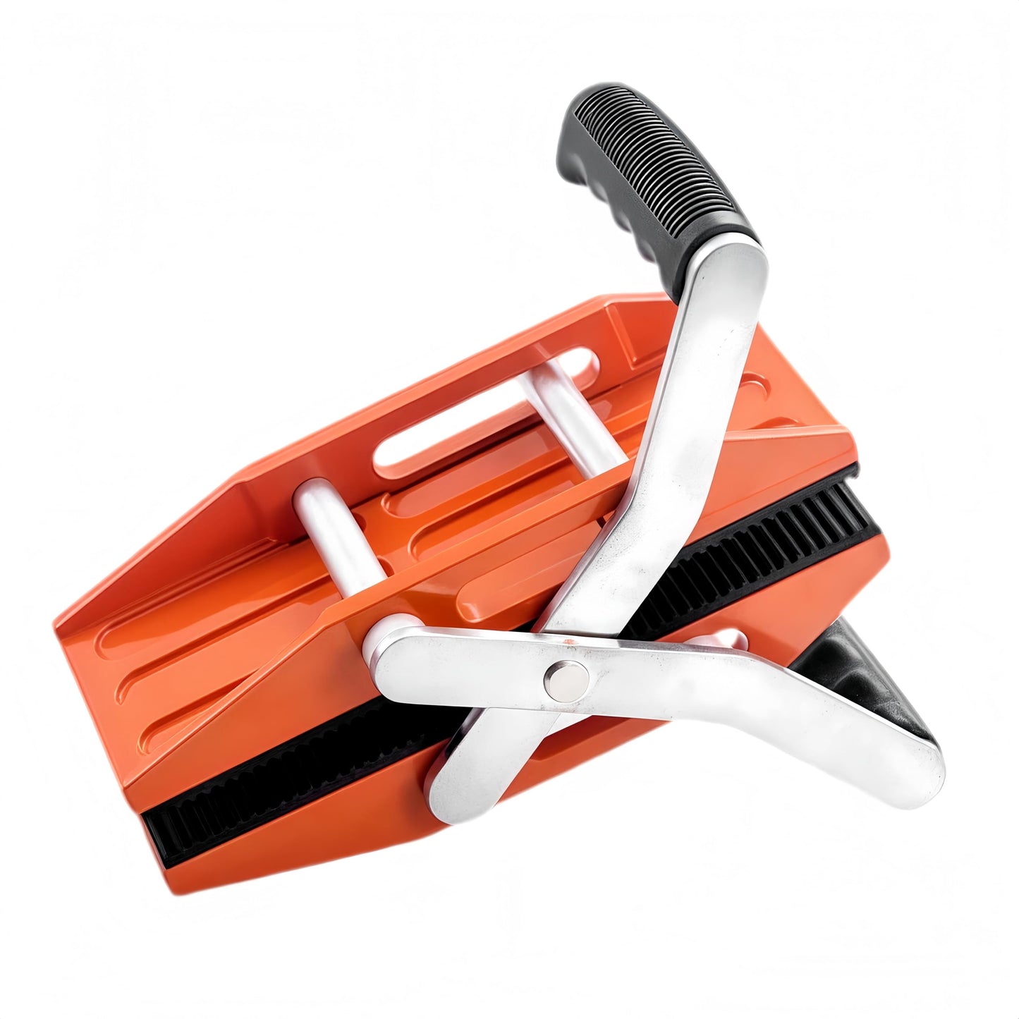 High Eagle 2 Pack Double Handed Stone Carrying Clamps Granite Panel Lifter Tools Rubber-lined for Lifting Quartz Worktop Slab Marble Glass 660lbs Loaded