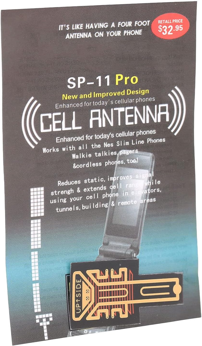 ciciglow 5 Pack Mobile Phone Enhancement Stickers, Improved Antenna Reception Booster