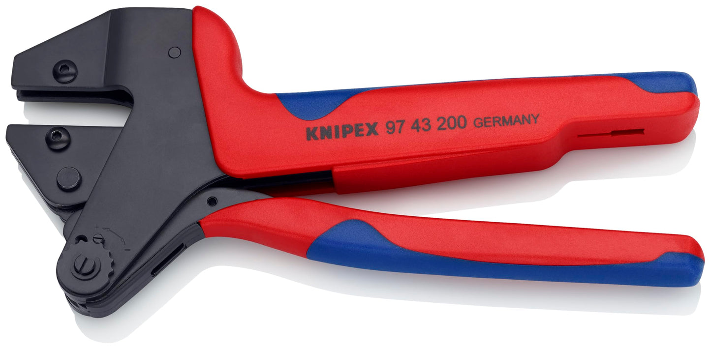 KNIPEX Tools 97 43 200 A Crimp System Pliers for Exchangeable Crimp Profiles