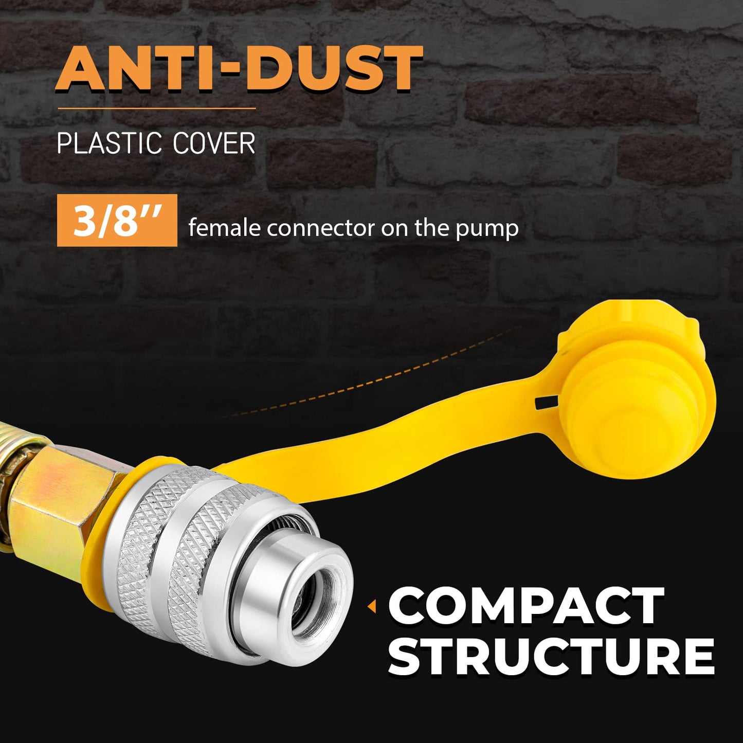 Newhai Powerful Hydraulic Hand Pump 10000psi Hydraulic Manual Lifting Pump Single Acting Hand Operated Porta Power Pump for Hydraulic Tools CP-700