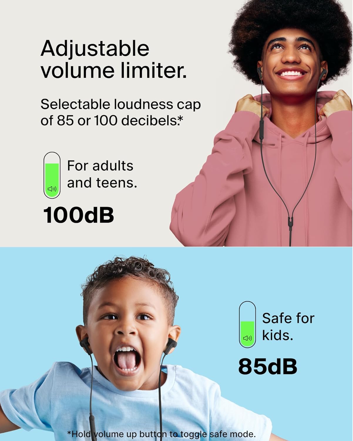 17, 16, S26, 10, Belkin SoundForm Wired Earbuds with USB-C Connector, in-Ear Earphones w/Microphone - USB-C Headphones