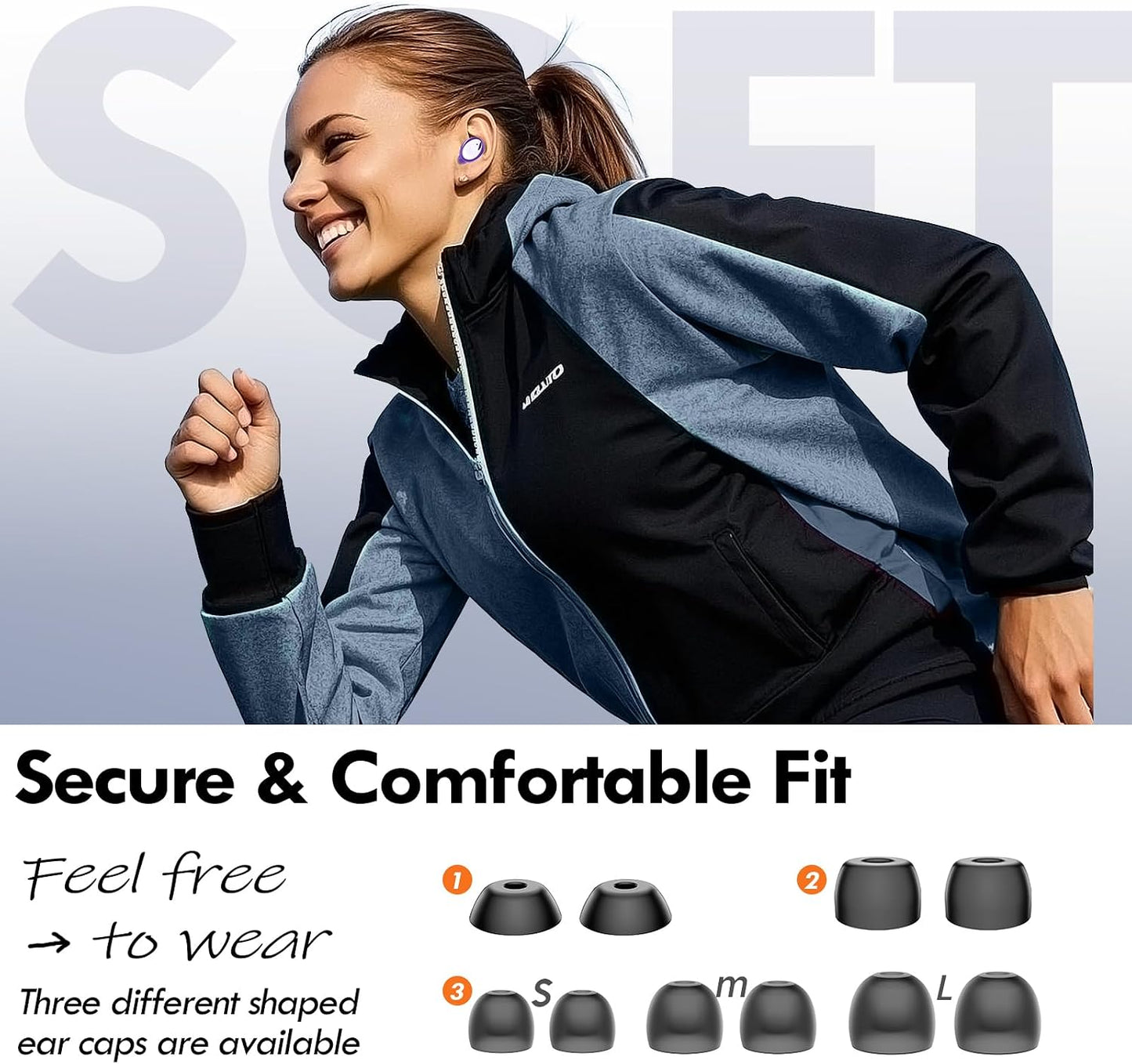 5.4 48H Headset Lanteso True Wireless Bluetooth Earbuds, Playtime,Light Weight Headphones in Ear Buds Built in Mic
