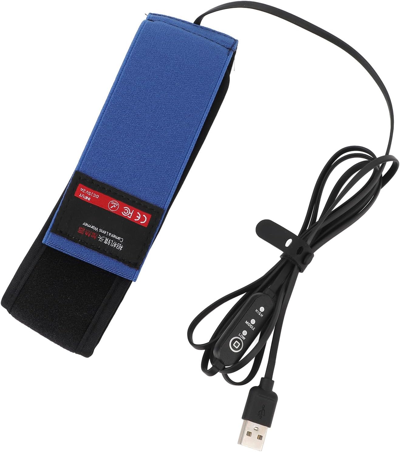 Dpofirs (545mm) USB Lens Heater, Telescope Flexible Dew Prevention for Telescopes, Viewfinders, Digital Cameras Lens