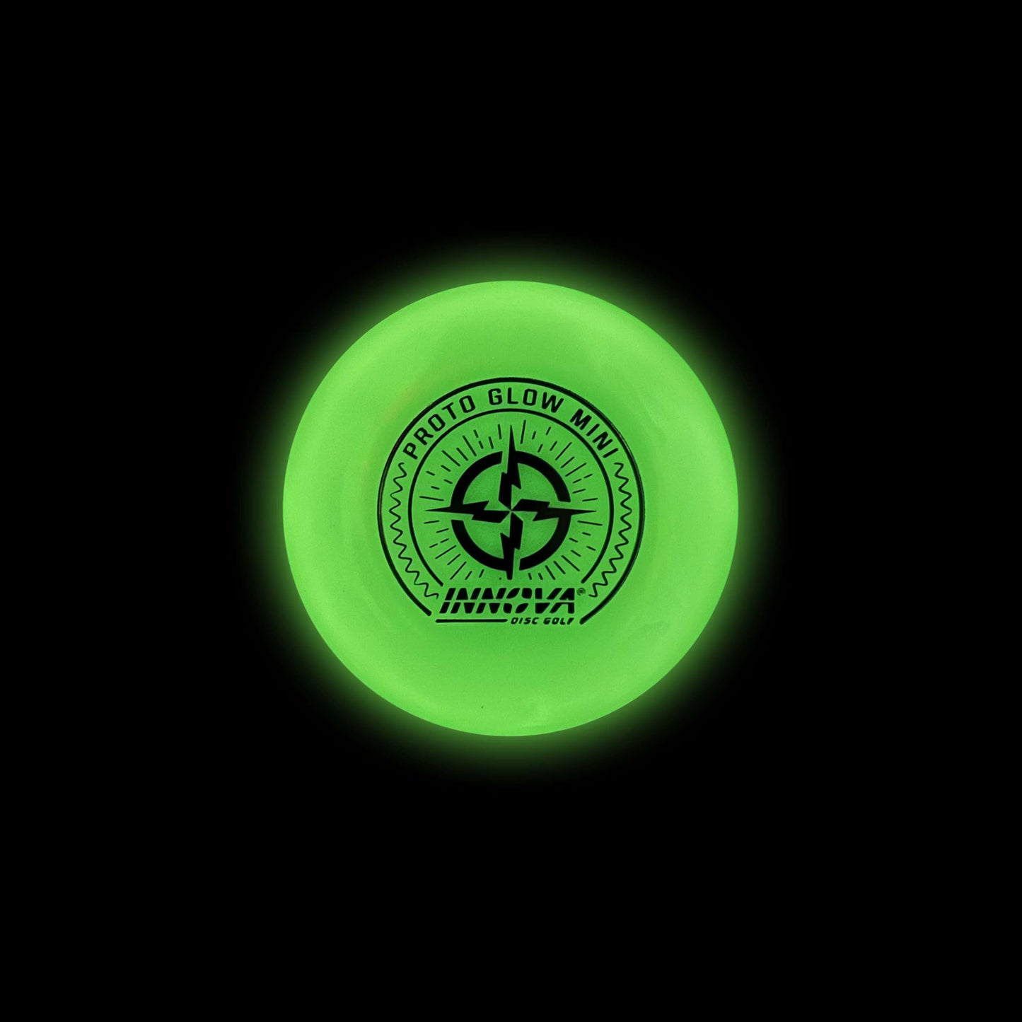 Innova Discs Proto Glow Mini 3 Pack – Glow in The Dark Mini Markers for Disc Golf for Marking Your Lie, Doubles, Mini Targets (3 Pack)