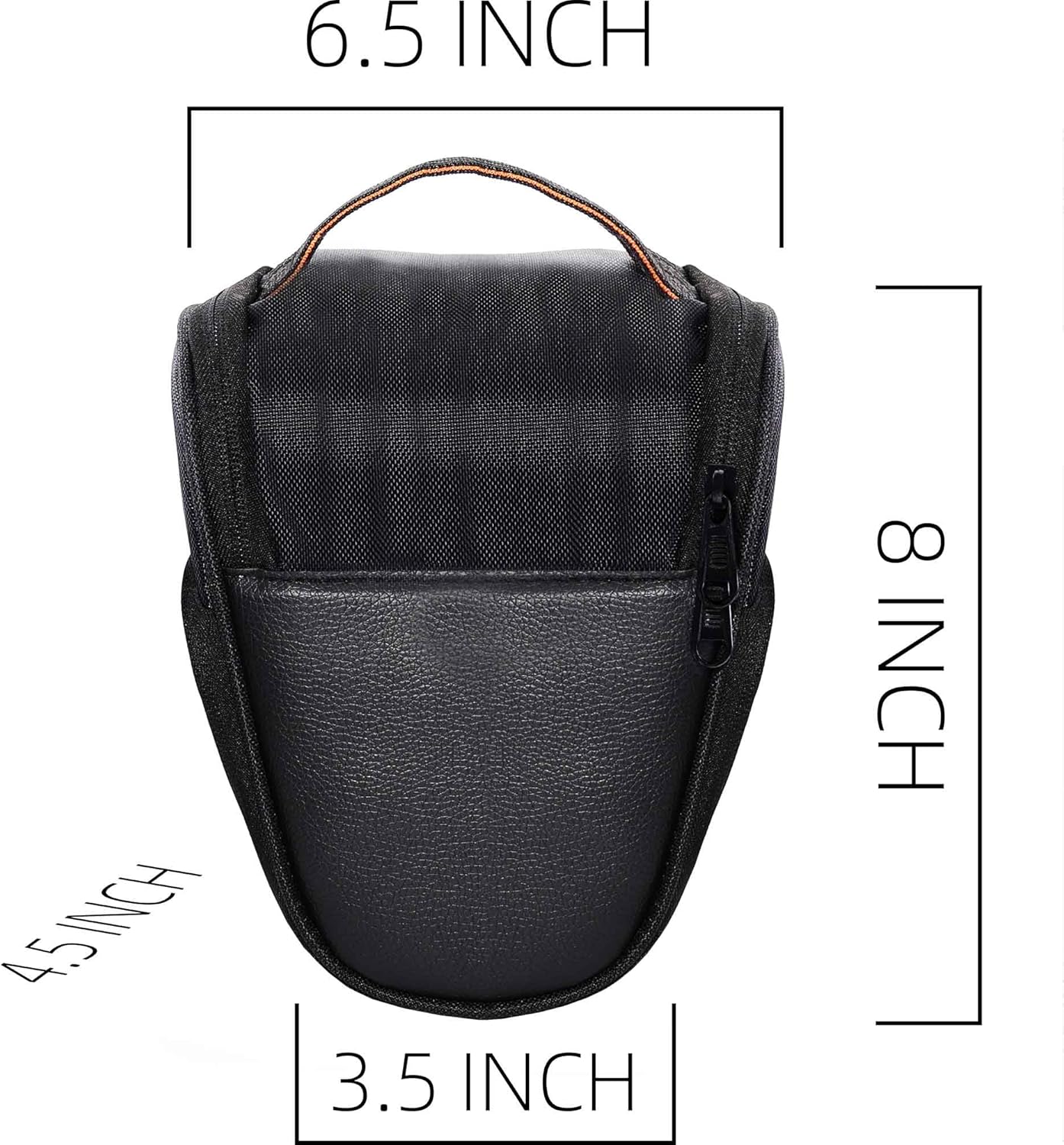 Small Camera Shoulder Bag Waterproof, Adjustable Shoulder Strap, Compatible with DSLR/SLR and Mirrorless Cameras