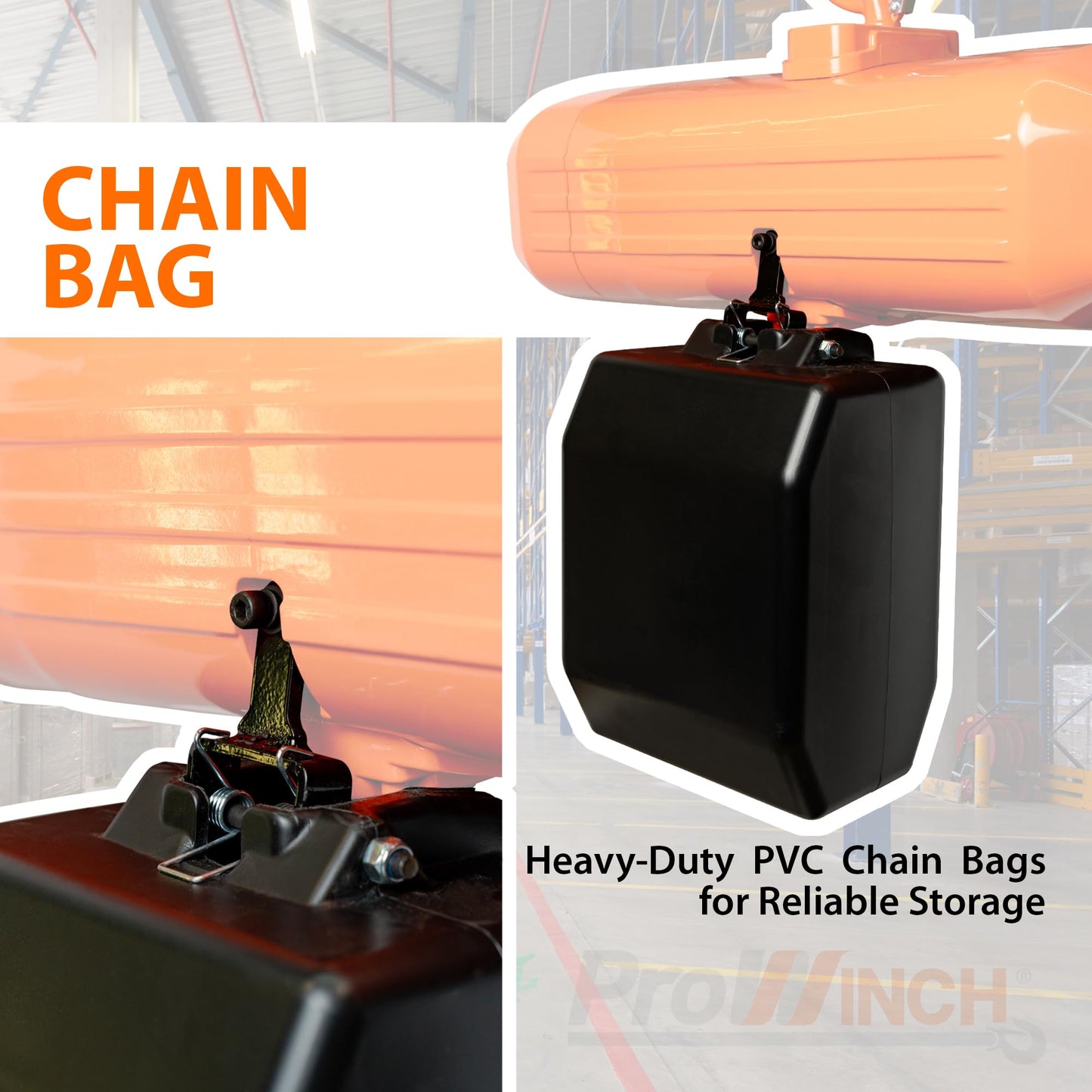 Prowinch Portable Electric Hoist 4000 lbs 1,8 Ton, Electric Chain Hoist with Wireless Remote Control, 20 ft Lifting Height, Single-Phase Dual Voltage 100-240V, G100 Chain, Overhead Crane, 1 Speed