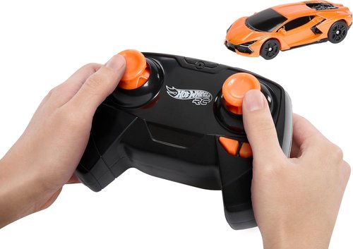 Hot Wheels Remote-Control Lamborghini Revuelto - 1:64 Scale RC Toy Car with USB Recharge & Turbo Boost