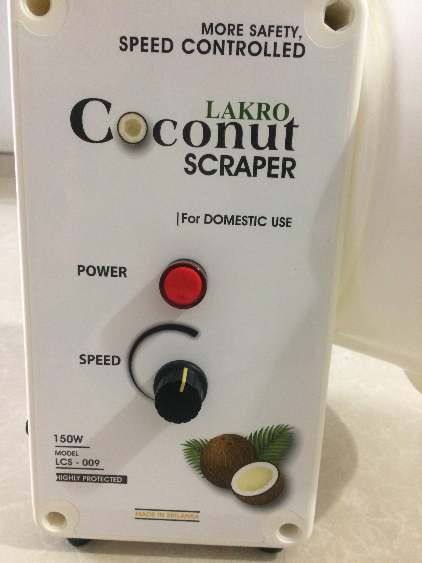Lakro Electric Coconut Scraper Shredder
