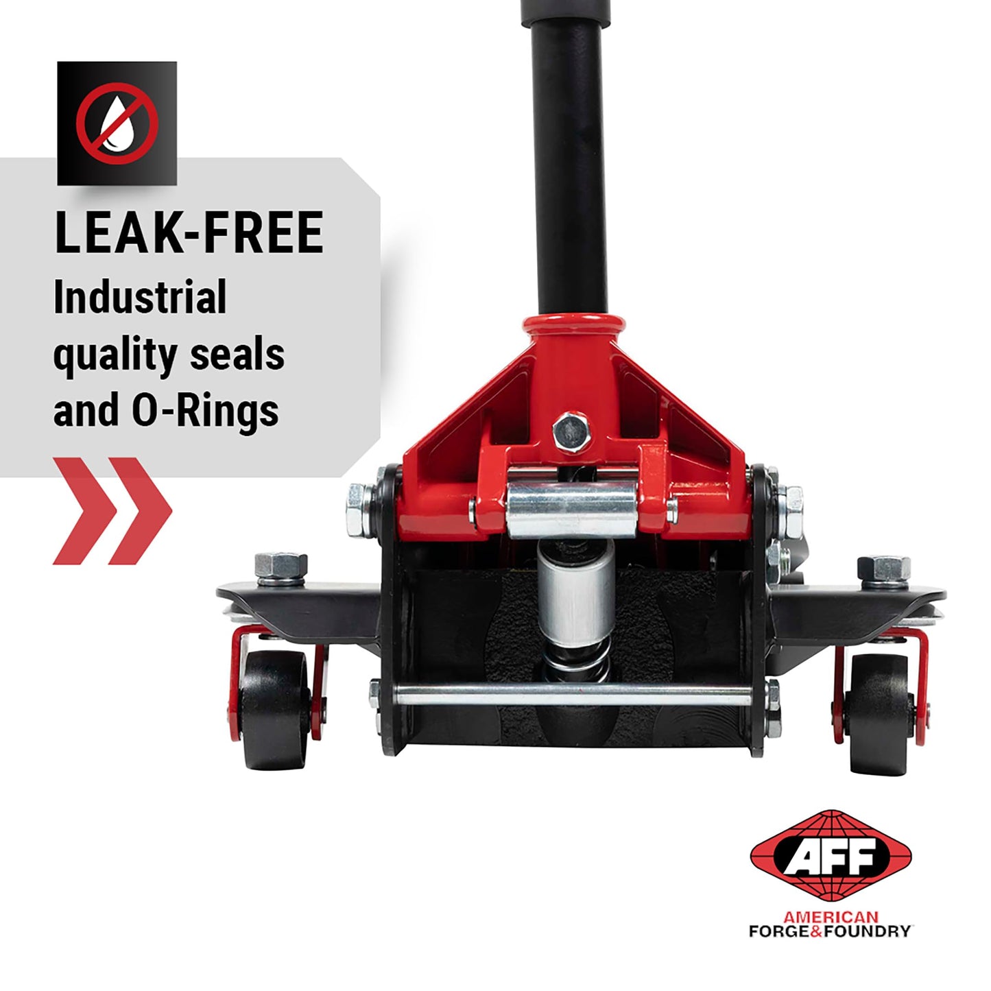 AFF 3.5 Ton Floor Jack - Low Profile Car Jack with Lightning Lift Hydraulic - Heavy Duty