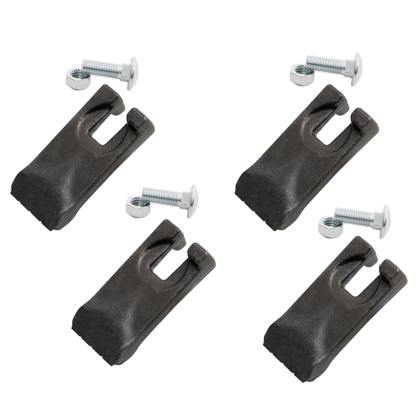 Carbide Auger Teeth, 134519 40/50 Tooth Size, Compatible with Pengo Aggressor Auger, Heavy Duty Replacement Digging Teeth- 4 Pack