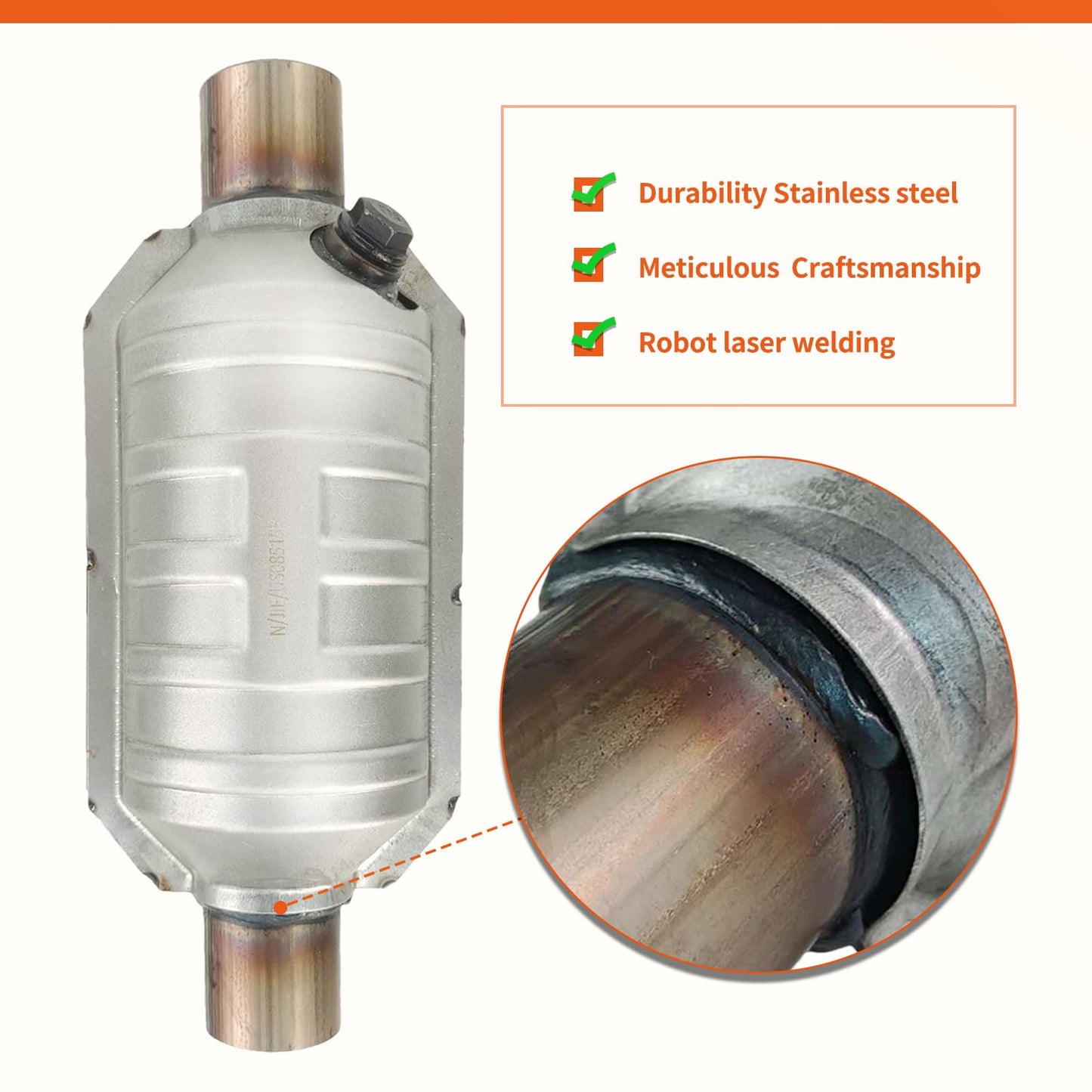 SAROTIN Catalytic Converter Compatible with Hyundai Sonata 2016 2017 2018 2019, KIA Optima 2.4L 2016 2017 2018 2019 2020 (EPA Compliant)