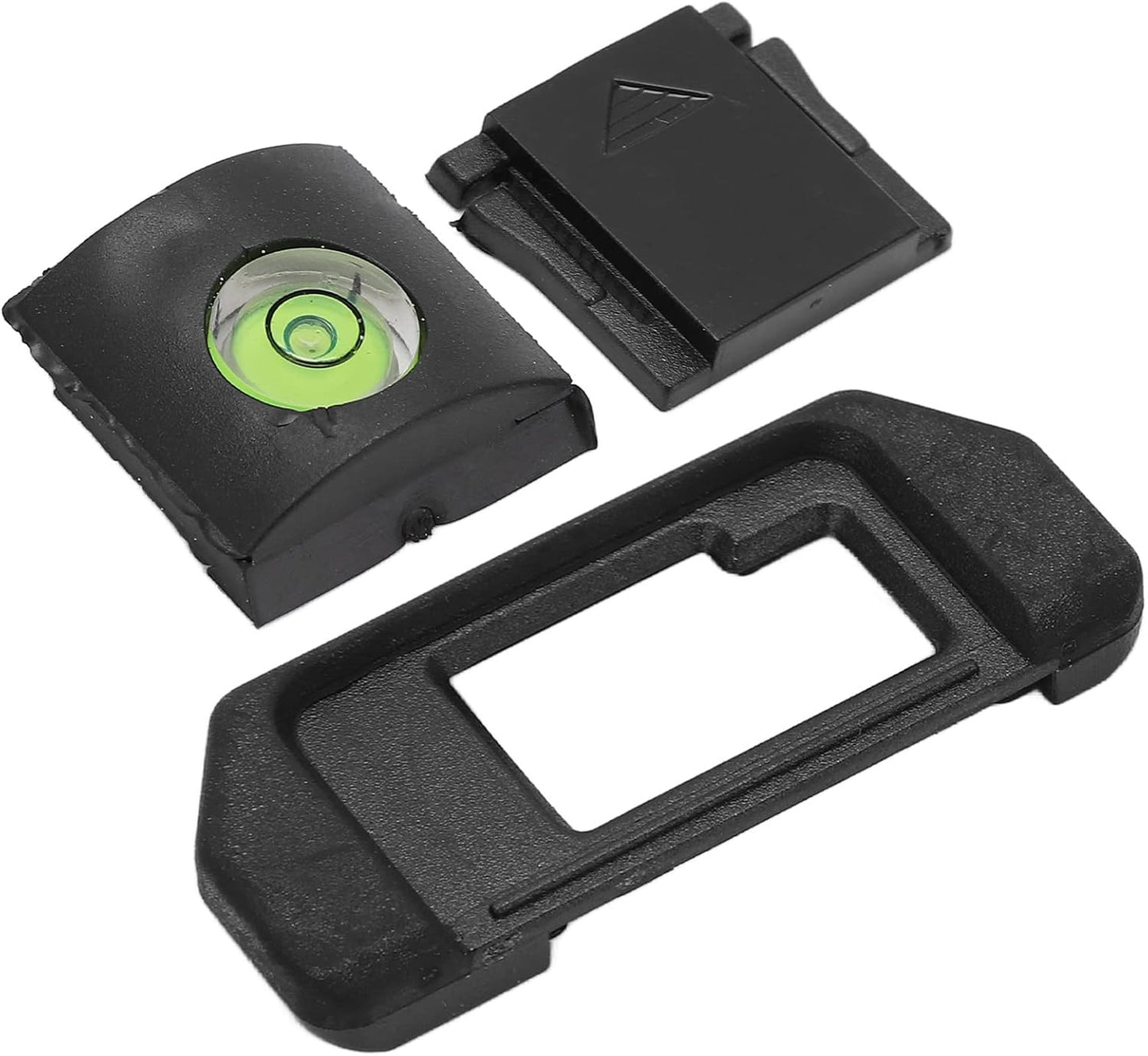 Sets, EM5 EM10 Viewfinder Eyecup Cold Shoe Cover Horizon Level Lightweight Plastic Rubber, Compatible with Camera