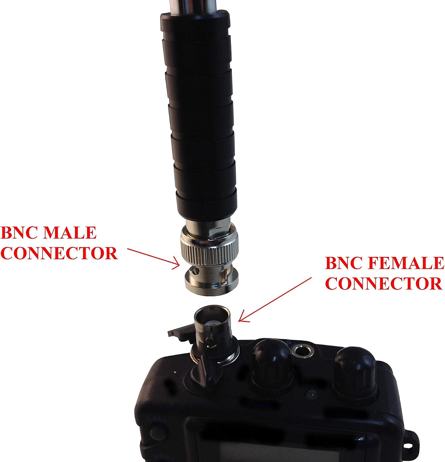 Anteenna TW-999BNC (20-1300MHz) Counters BNC Male Handheld Antenna Scanner Antenna with BNC Male Connector for Scanner