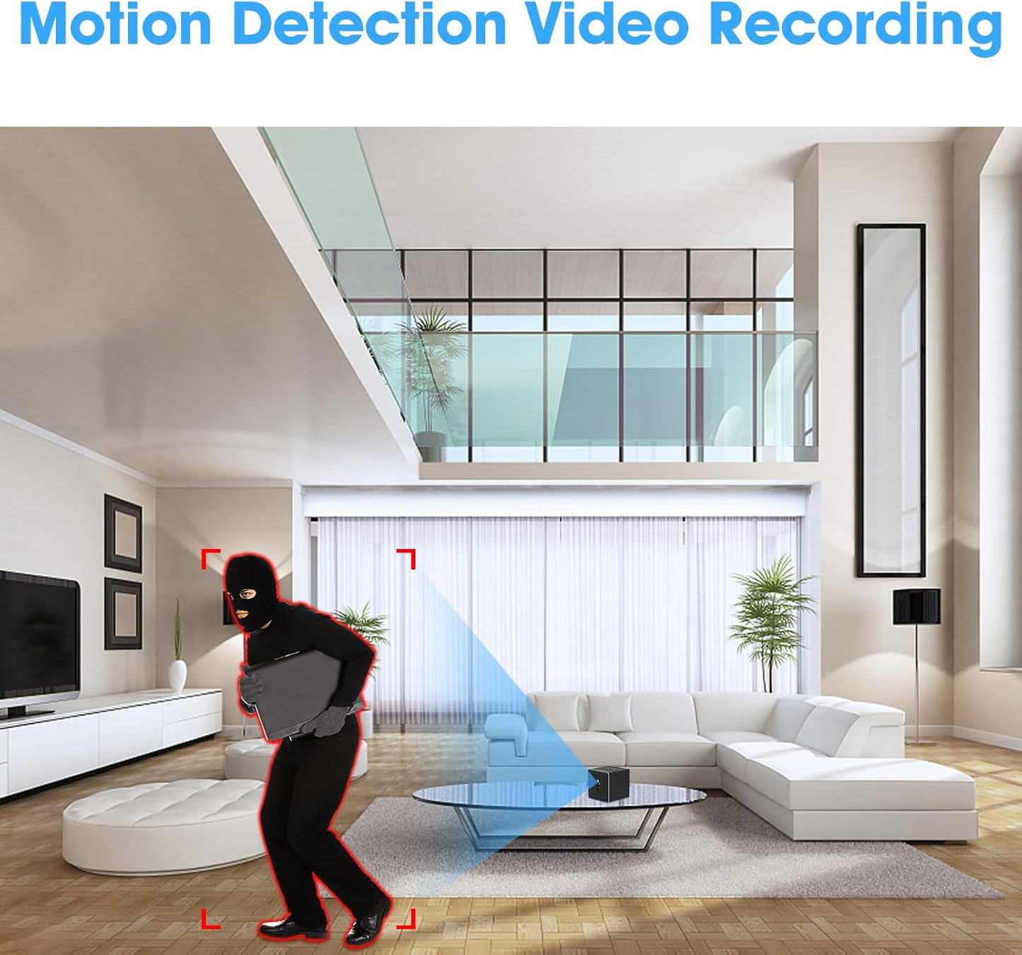 ehomful 1080P Wireless Mini Camera HD Portable Small Nanny Cam with Night Vision,Body Cam Surveillance Cameras for Home