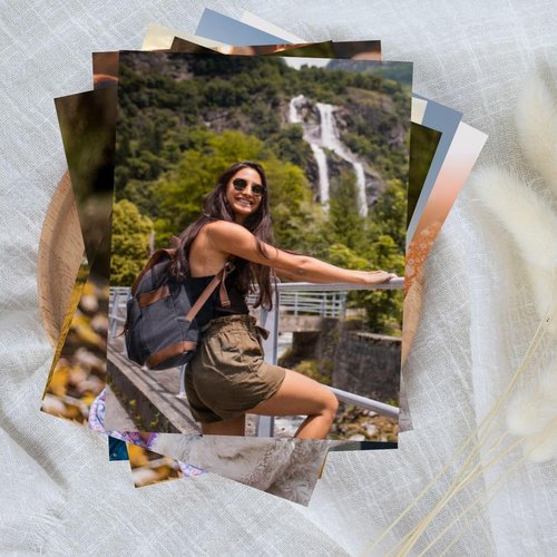 Glossy Photo Prints - Set of 10 Unframed 4x6 Inches | High-Quality Photo Printing