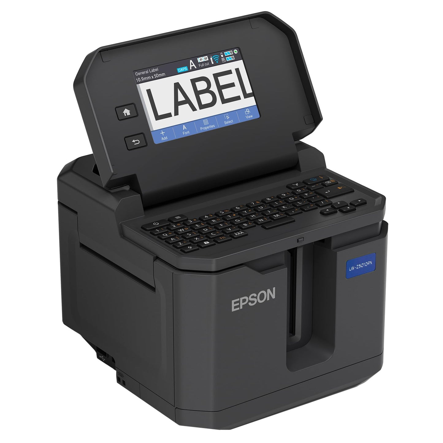 LABELWORKS Epson LW-Z5010PX Industrial Label Maker - Complete Printer Kit with Accessories, PX 147' Bulk Label Rolls, Desktop Printer