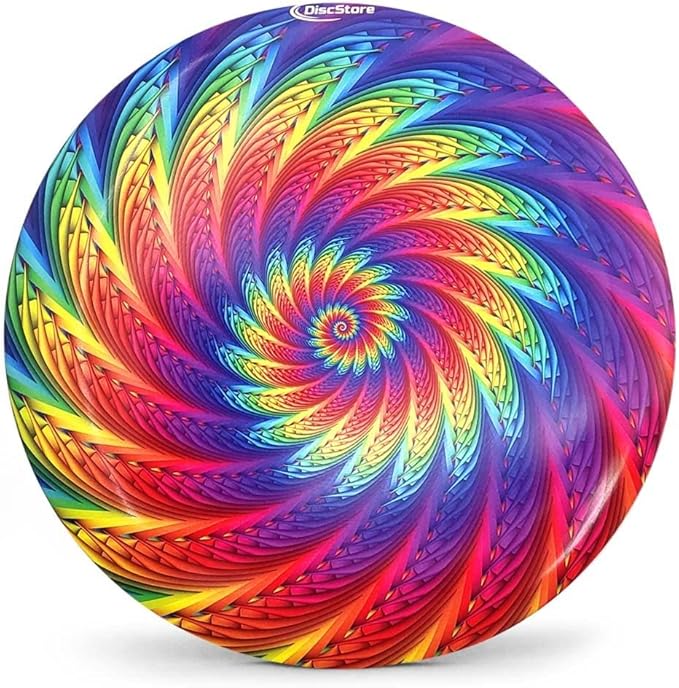 Discraft ESP Buzzz Supercolor Midrange Disc Golf Disc - Custom Design Discraft Discs - Straight Flying and Great for All Skill Levels - Free Mini Marker Included
