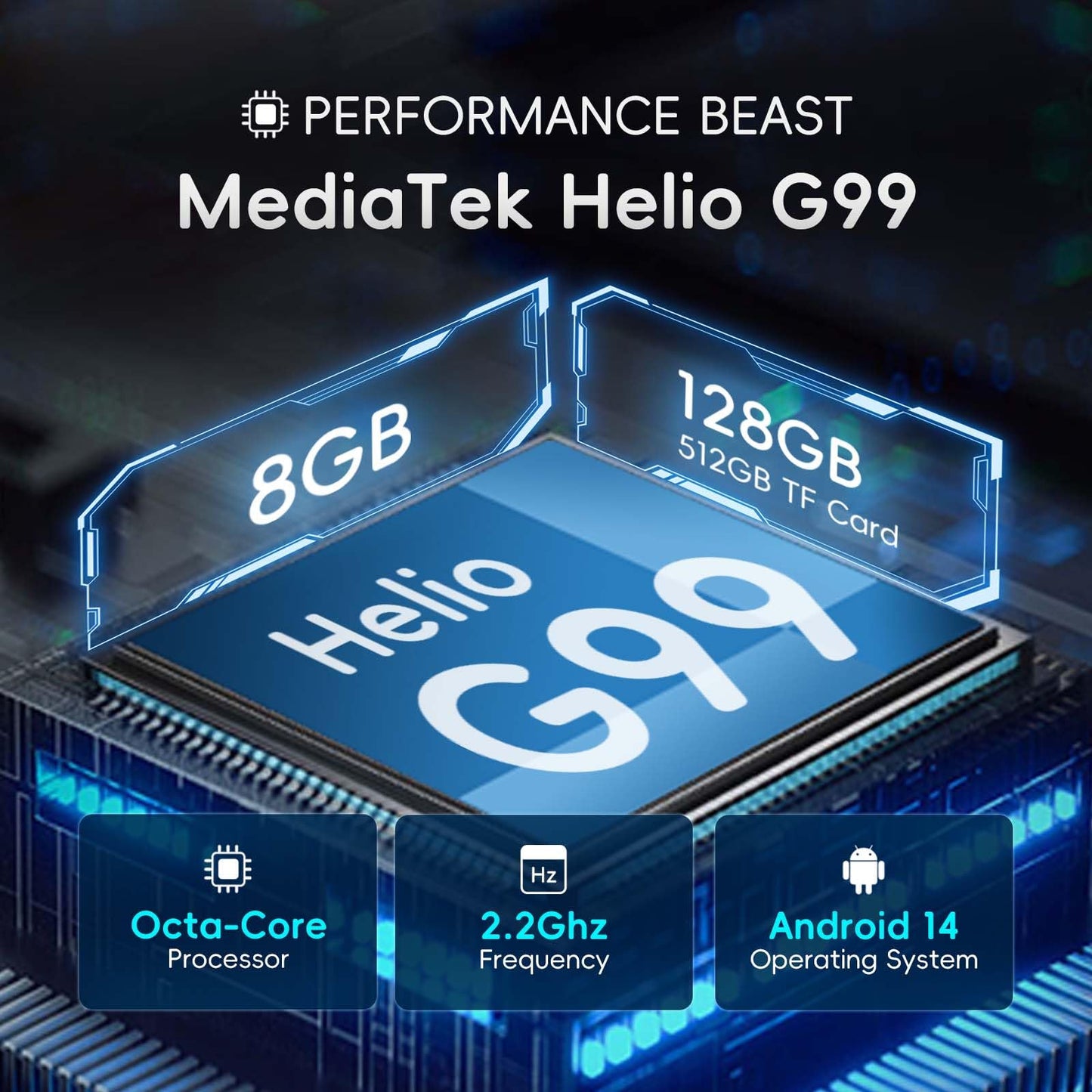 ONERugged 10.1" Rugged Tablet M10T Android 14, 1000 Nits Sunlight Readable, 8GB+128GB, 10000mAh Removable Battery, 4G LTE, IP65 MIL-STD-810H Industrial Tablet for Fieldwork & Construction