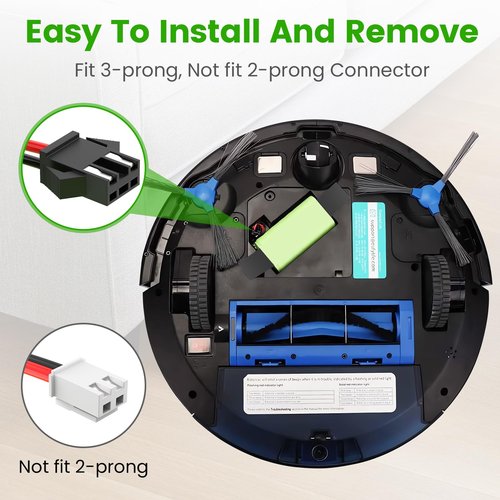 Labtec 14.4V 4000mAh Replacement for Eufy Battery RoboVac 11, 11S, 11S, MAX, 30, 15C, 15T, 12, 35C and Ecovacs Deebot N79S, DN622 Vacuum Cleaner Battery