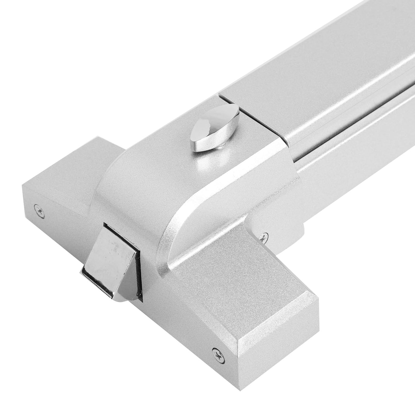 CHEOTIME 65cm Push Rod Lock Electroplated Steel Escape Lock Set Suitable for Fire Emergency Safety Exit Door Door Push Rod Emergency Exit Device Emergency Lock Stainless Steel