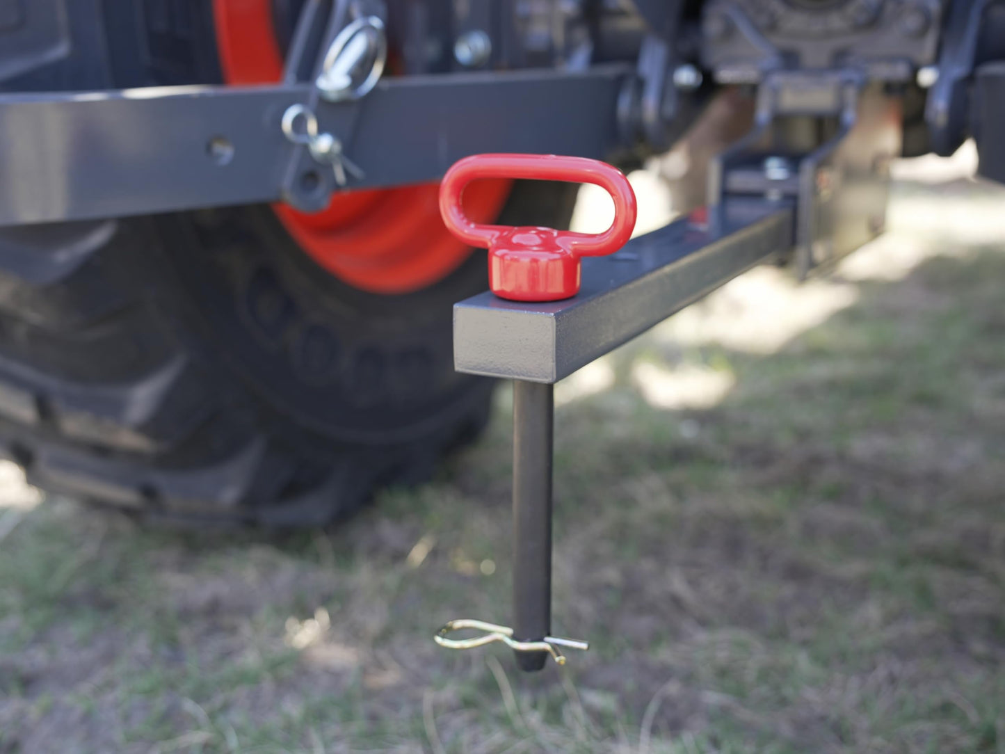Double HH, 00133, Red Handled Hitchpin 3/4" x 6-1/2"