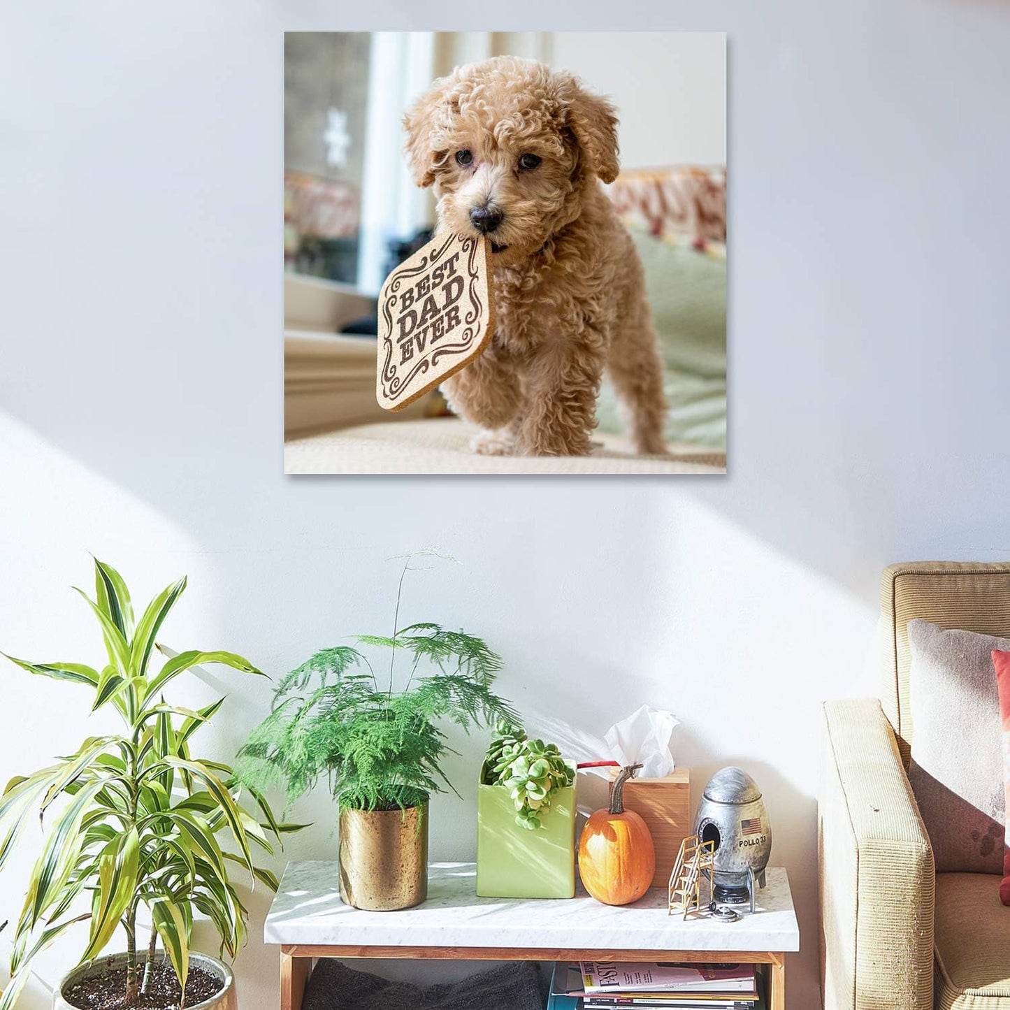 Personalized Canvas Print by [Brand Name] - Custom Photo Wall Art for Bedroom & Living Room | 12" x 12"