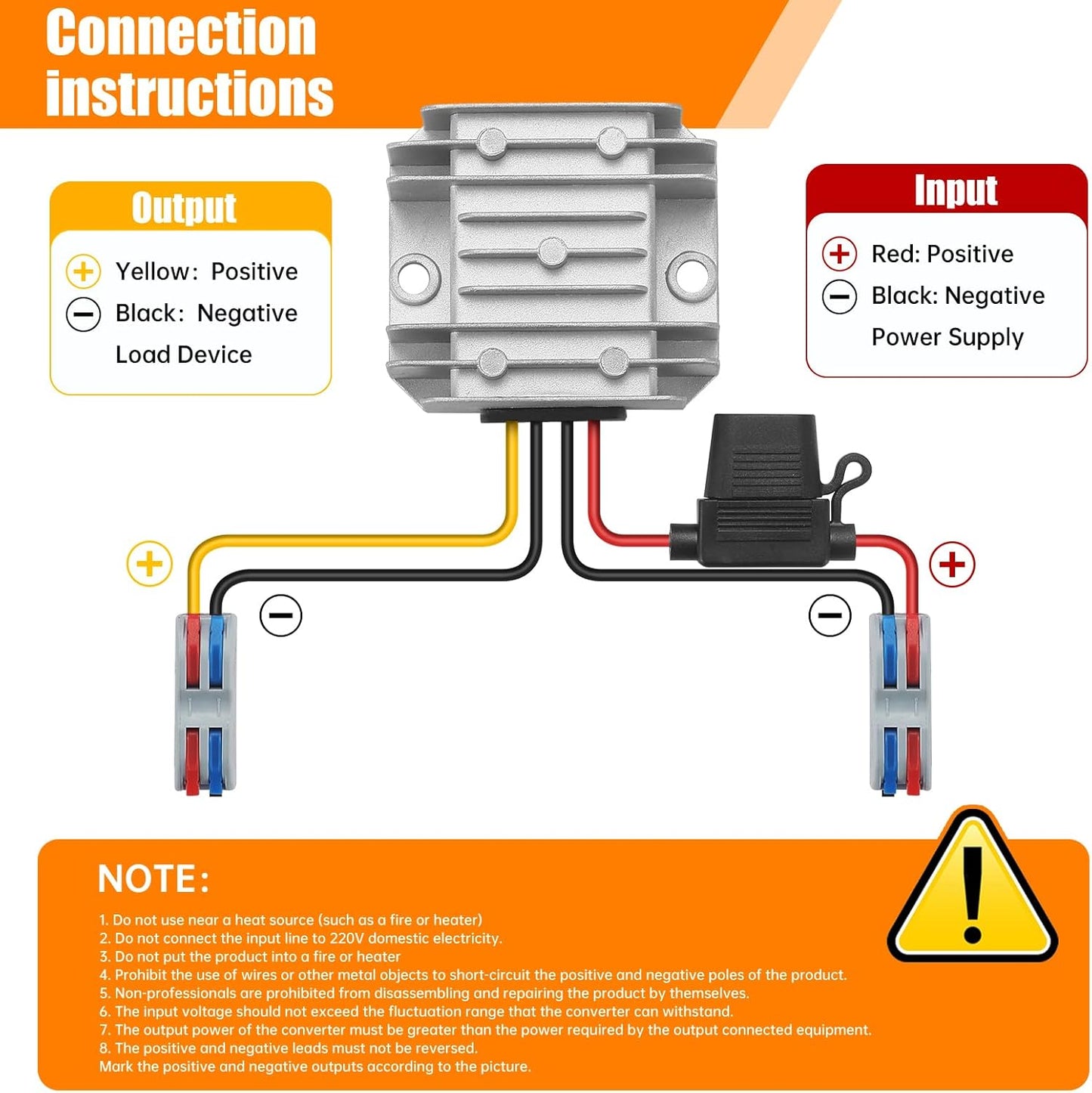 MZHOU 12V 10A IP67 120W Waterproof Power Supply - Certified Transformer - Overload/Short-Circuit Protection - Perfect