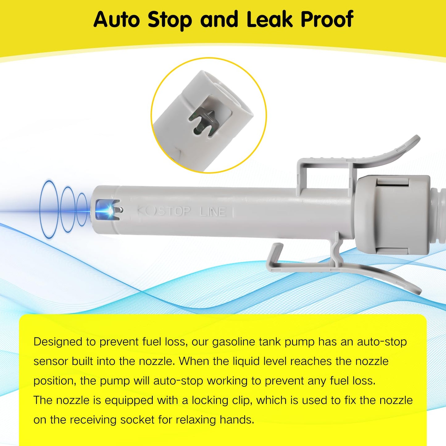 Automatic Fuel Transfer Pump with 32 Gallon Portable Fuel Caddy Tank, Auto-Stop Sensor Nozzle, AA Battery/12V DC 2 Power Modes, Tank Adapters, for Gasoline Diesel Fuel DEF Urea