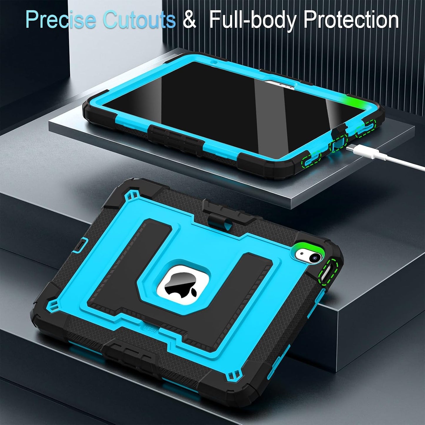 WESOROL CASE (A16) 11th/10th 11/10.9 Inch 2025/2022 10th 11th/10th for iPad Generation iPad Case Generation with Pencil