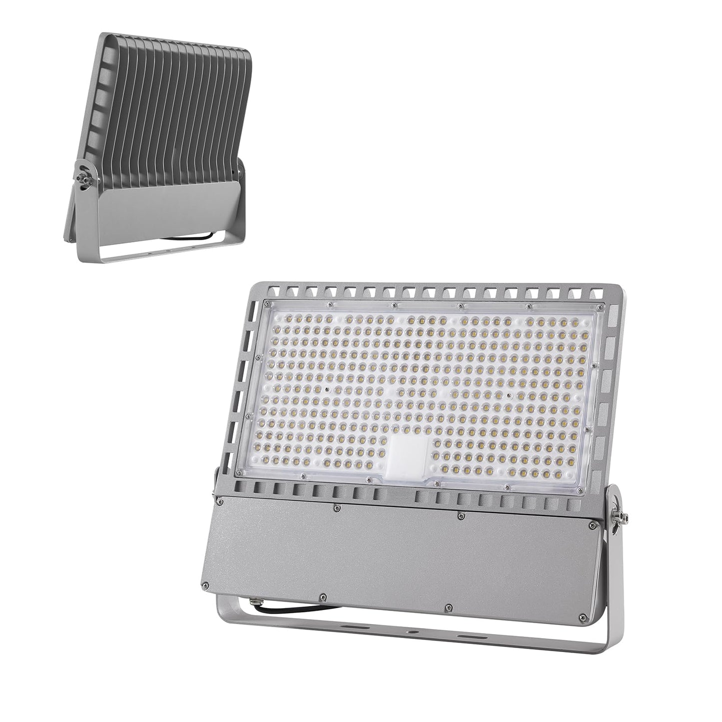 ROMMOR 400W Led Stadium Flood Light Outdoor 60000Lm 2500W Equivalent Super Bright Commercial Area Lighting 100-277V 5000K Daylight IP66 Waterproof Arena Lights for Sport Fields and Courts