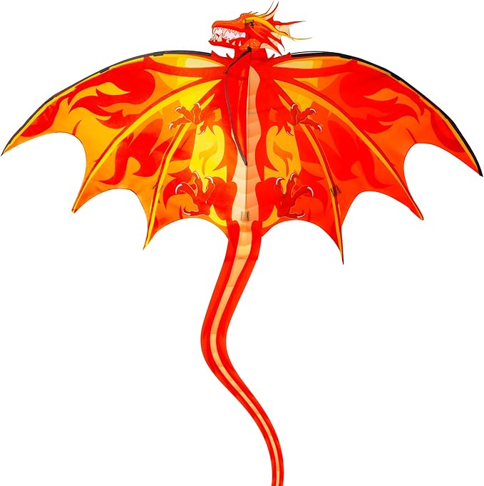 Large Kites for Adults Kites for Kids Ages 4-8， 8-12 Beach Park Outdoor Game Activities, Gifts for Easter and Festival