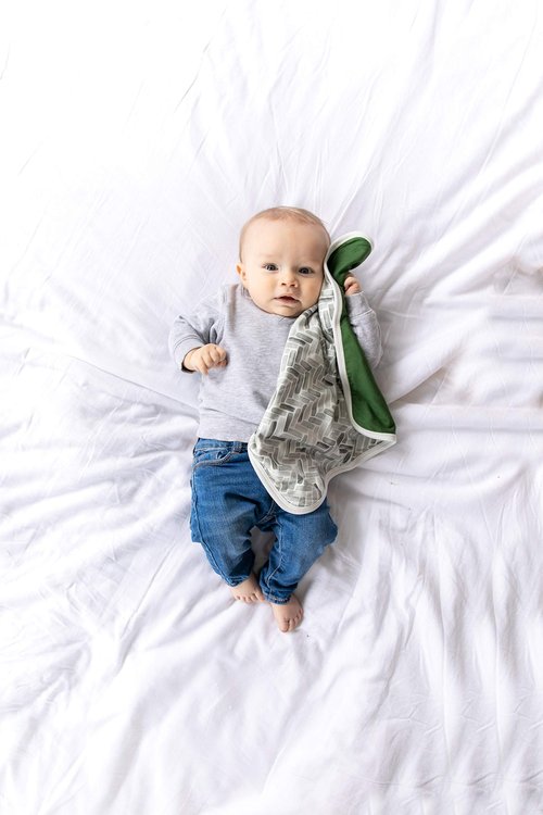 Copper Pearl Baby Security Blanket Set of 2 - Portable Size for Self-Soothing On-The-Go, Ideal Baby Blankets for Boys and Girls, Ultra-Soft, and Gift-Ready Loveys - Alta
