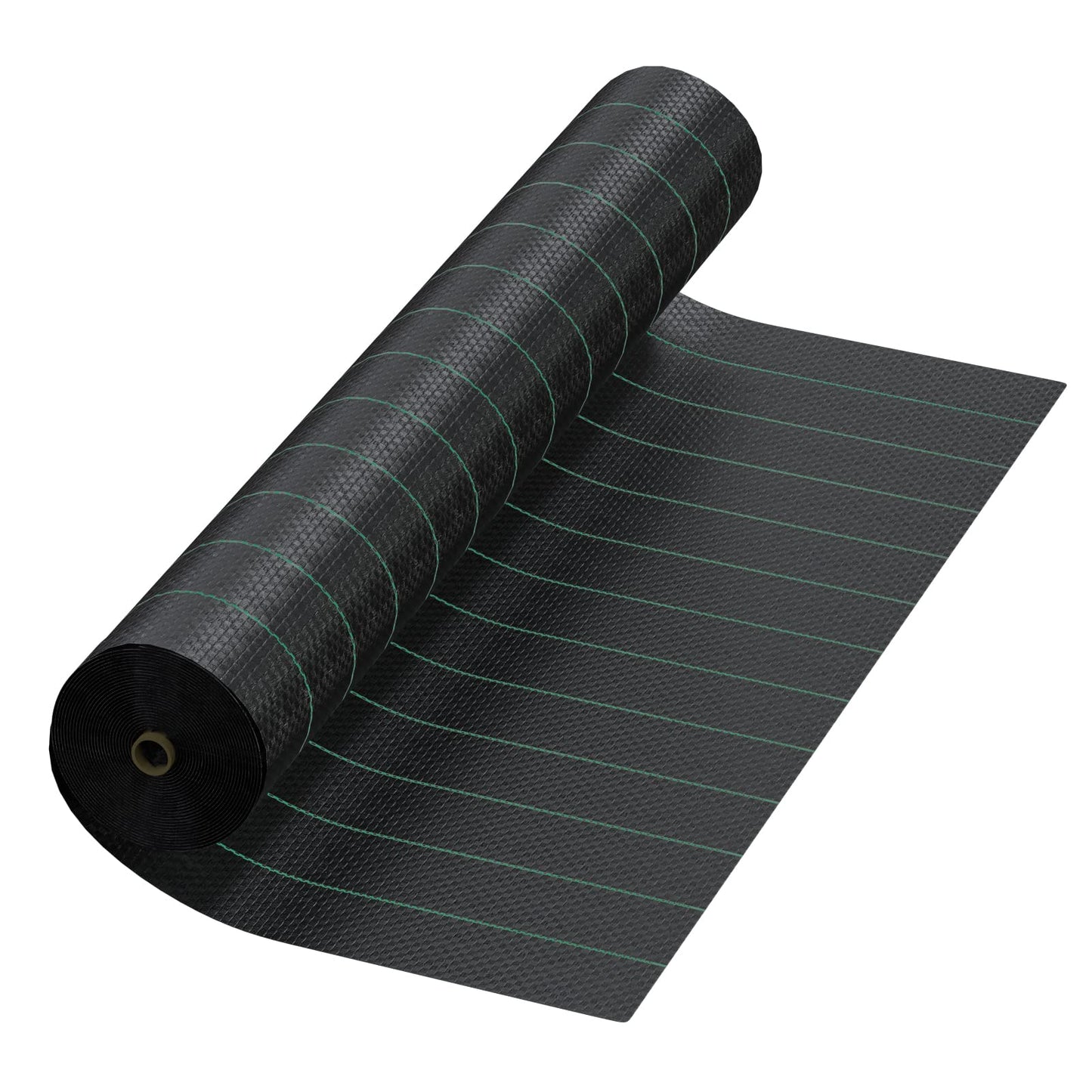 mychoiii 13ft x 115ft Driveway Fabric 5oz Heavy Duty, 800lbs Tensile Strength Woven Geotextile Fabric, 1495 Sq Ft Commercial Grade Stabilization Underlayment for Road, Parking Lot, Construction