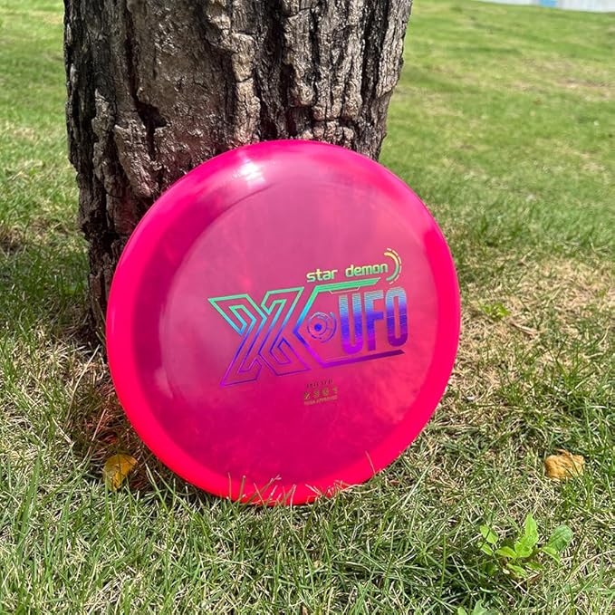 X-UFO Disc Golf Starter Set - 3 Piece Professional Disc Golf Set for Beginners, Lightweight & Portable, Putter Driver Midrange 170g-173g