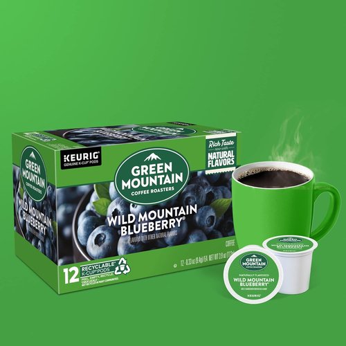 Green Mountain Coffee Roasters Wild Mountain Blueberry K-Cup Pods - Light Roast, 72 Count