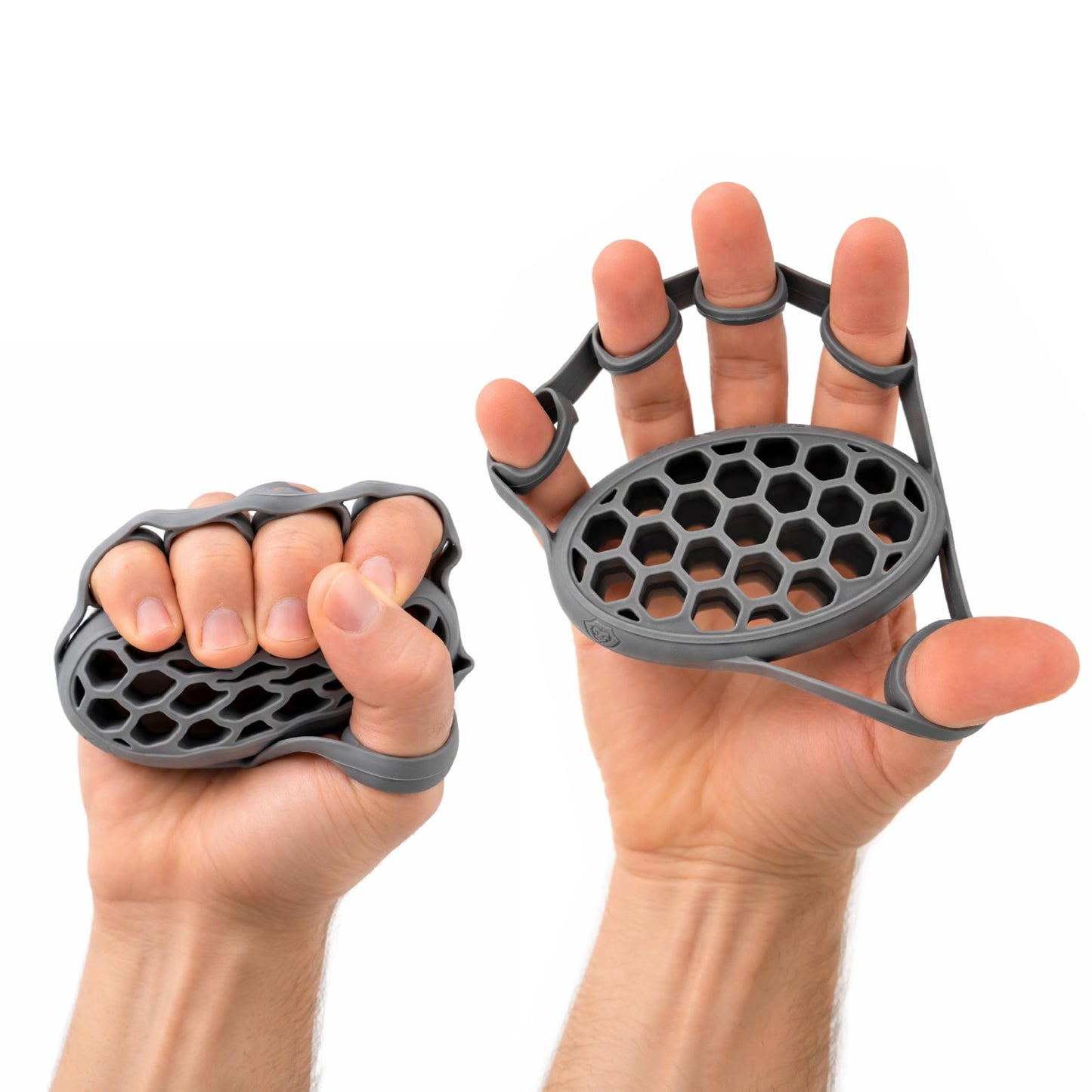 LIONTEK TEKGRIP Hand Grip Strengthener & Finger Exerciser, Dual-Action Grip and Extension Trainer with 3 Progressive Resistance Levels (TEKGRIP 3 Piece Set)