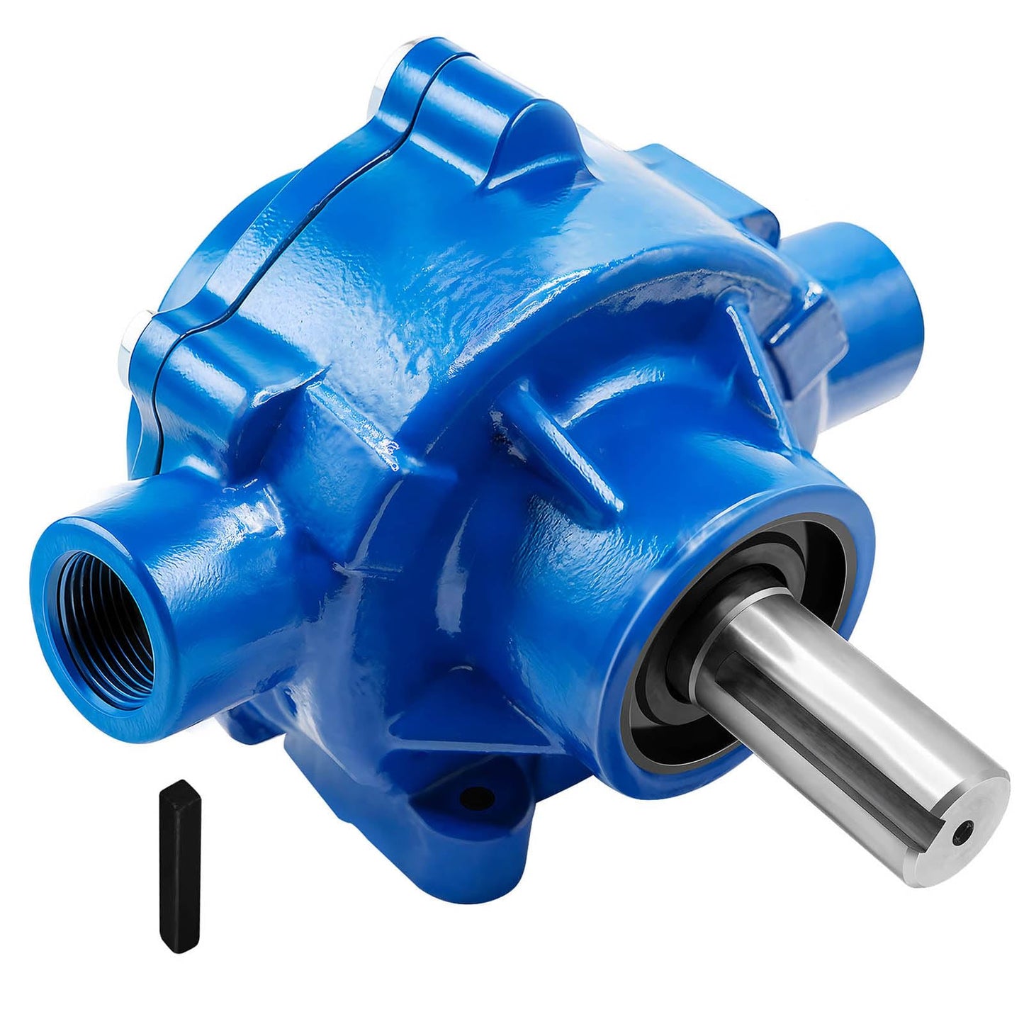 7560C 8-Roller Cast Iron Pump Compatible with Hypro 7560C – 22.5 GPM, 100 PSI, 3/4" NPT Ports, 15/16" Stainless Steel Shaft, Counter-Clockwise, Viton Seals, Self-Priming PTO Pump for Agricultural Lawn