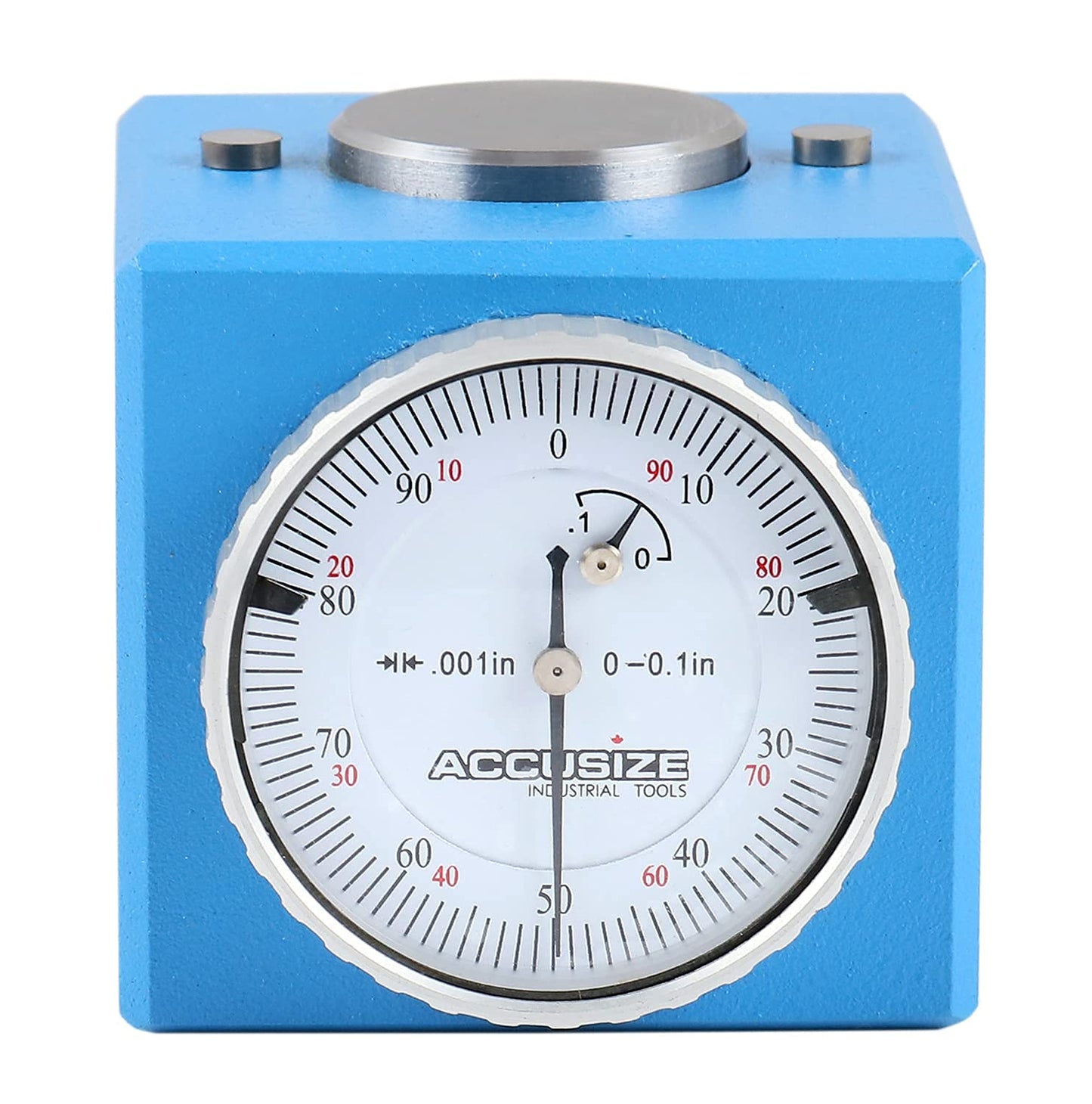 Accusize Industrial Tools 0-0.1'' X 0.001'' Z Axis Zero Setting in Fitted Box, 0801-0301