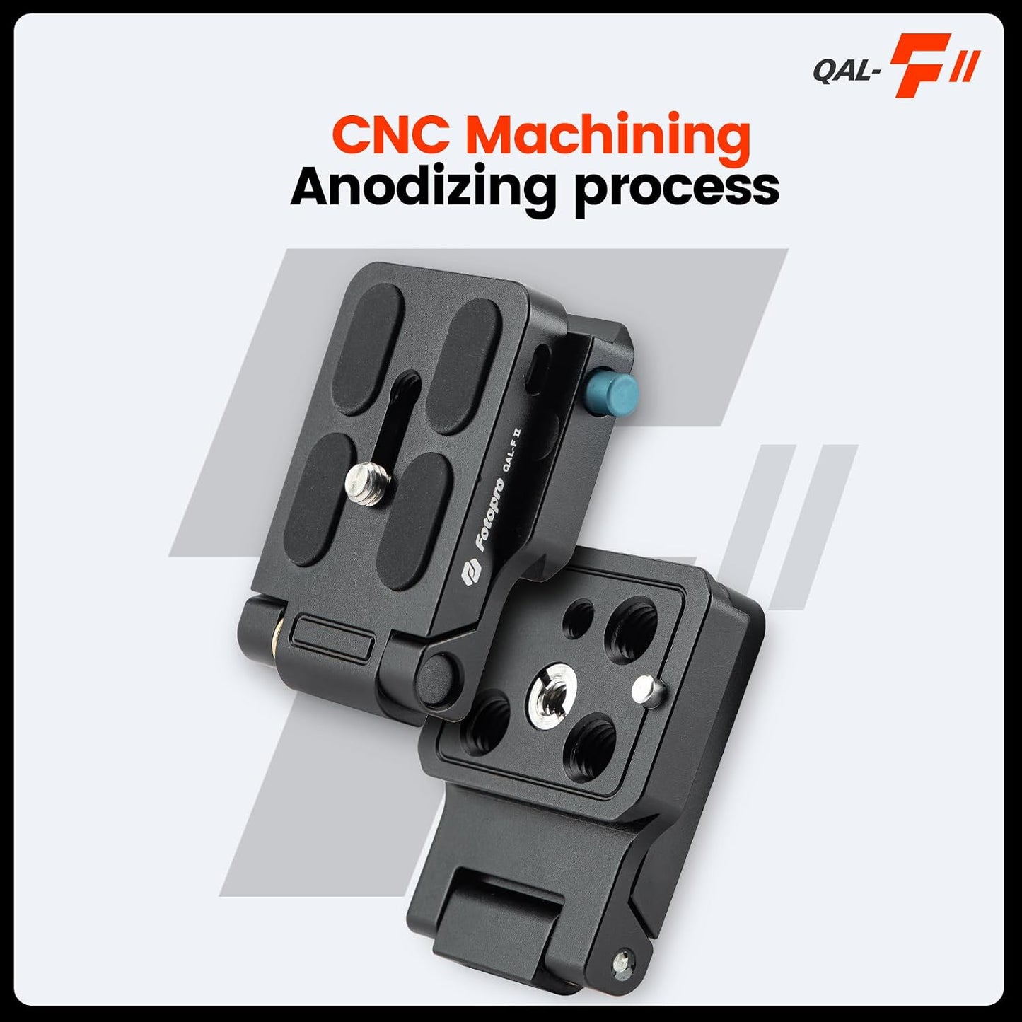 Fotopro Camera L Bracket Vertical Horizontal Switching Quick Release Plate for Canon Nikon Sony DSLR Monopod Stabilizer