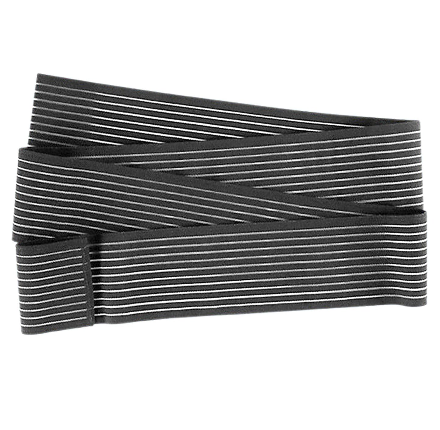 YIKANGHENG Hip Support Belt, 110 Inch x 3 Inch Black Nylon Adjustable Groin Wrap for Brace of Hip, Groin and Thigh (Black)