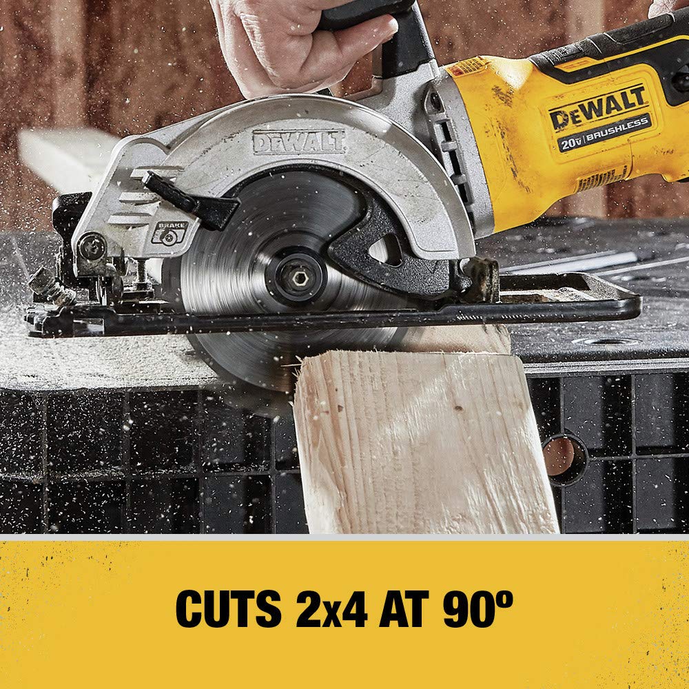 DEWALT ATOMIC 20V MAX* Circular Saw, 4-1/2-Inch, Tool Only (DCS571B)