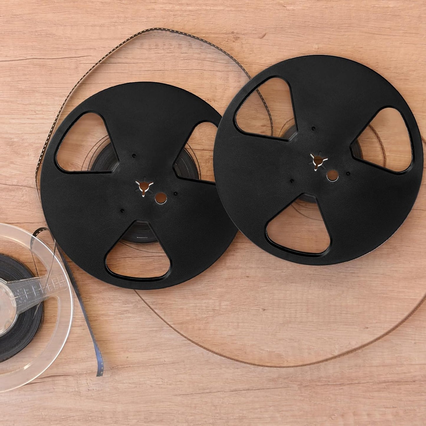 Relaxweex 1 7" 1/4" Pcs x Reel to Reel Tape Recorder Plastic Empty Tape Reel Recording Take Up Reel Compatible
