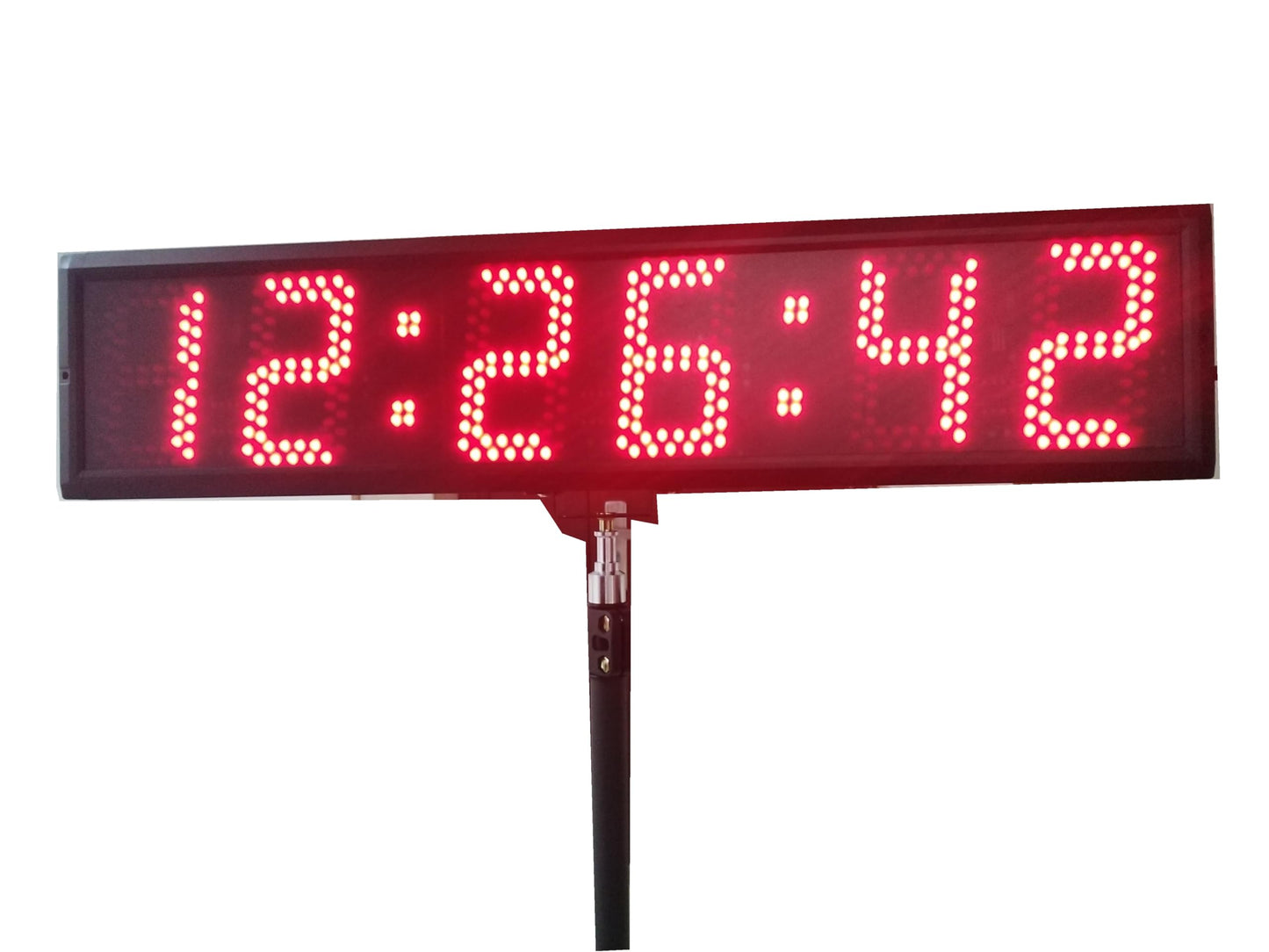 AZOOU 5-inch 6 Digits LED Countdown/up Clock with Tripod for Sports Race Timing Red Color