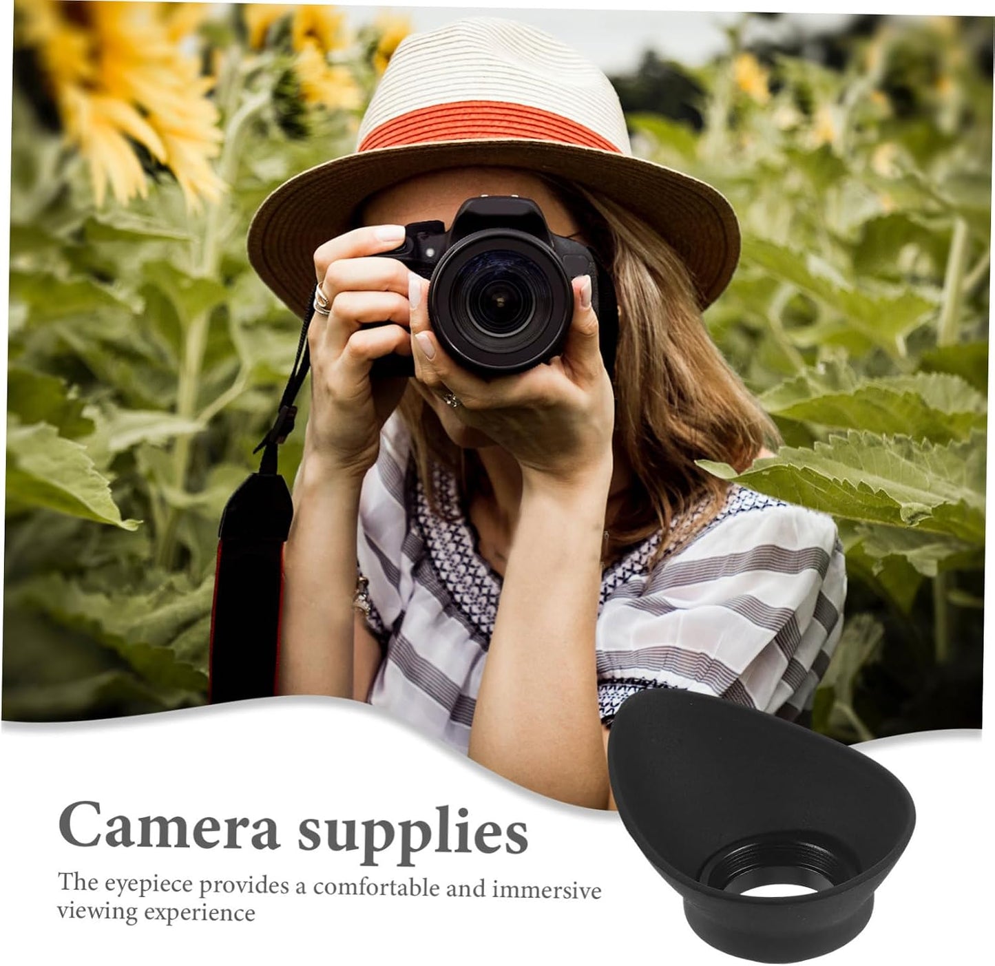 Durable Replacement Viewfinder Eyecup for Cameras - Easy Installation